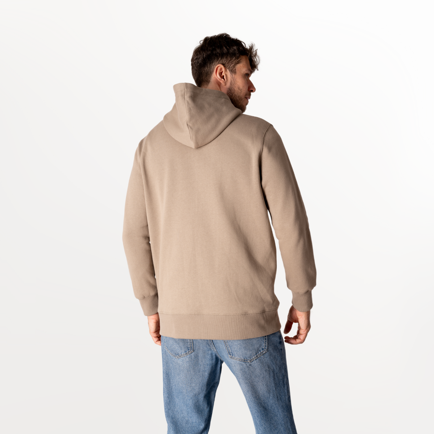 Polerón con Gorro y Cierres de Algodón Orgánico Pehoe