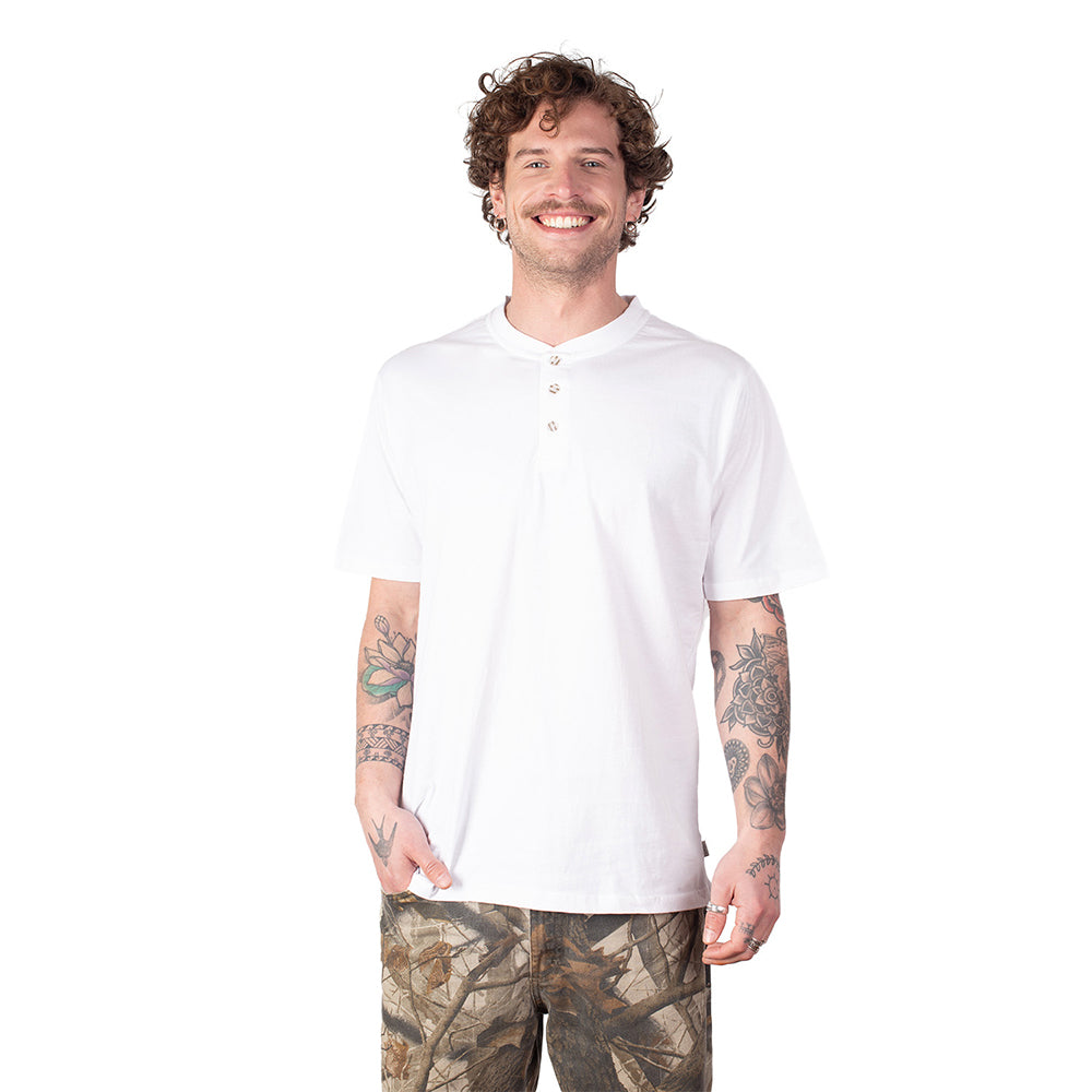 Polera Cuello Redondo y botones Molle Uv+pro