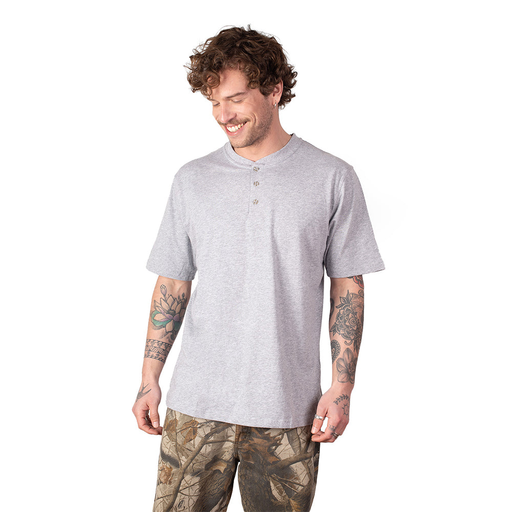Polera Cuello Redondo y botones Molle Uv+pro