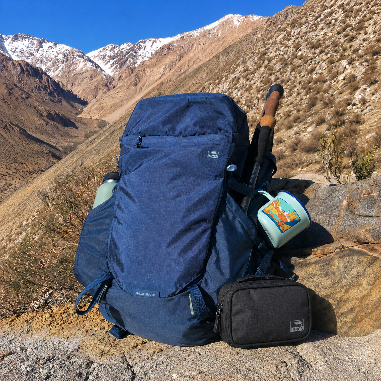 Pack Mochila Tripaicura 28Lts + Neceser Hudson 4Lts