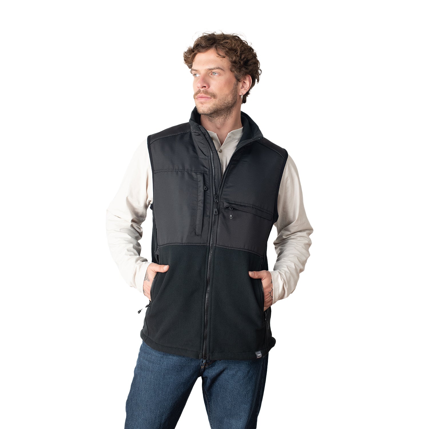 Chaqueta Sin Mangas Polar Eco-circle Sustentable Pehuen