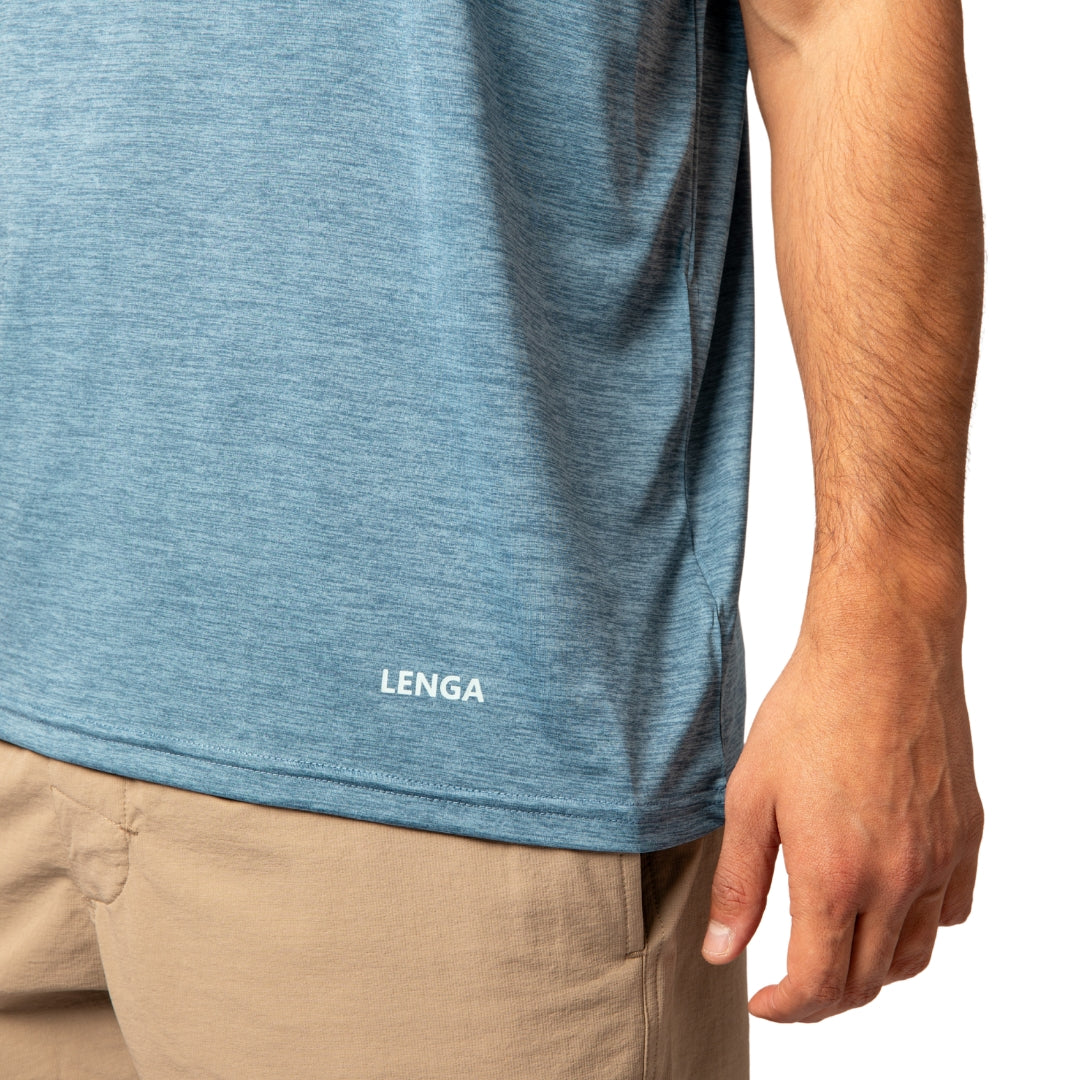 Polera Grit-dry UPF+50 Chañar