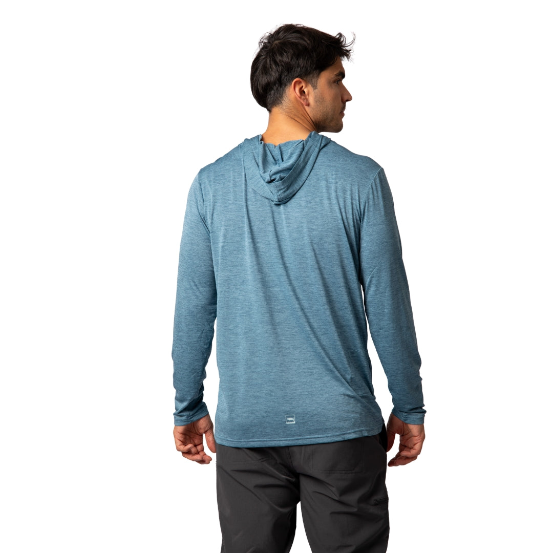 Polera con capucha Grit-dry UPF+50 Inti