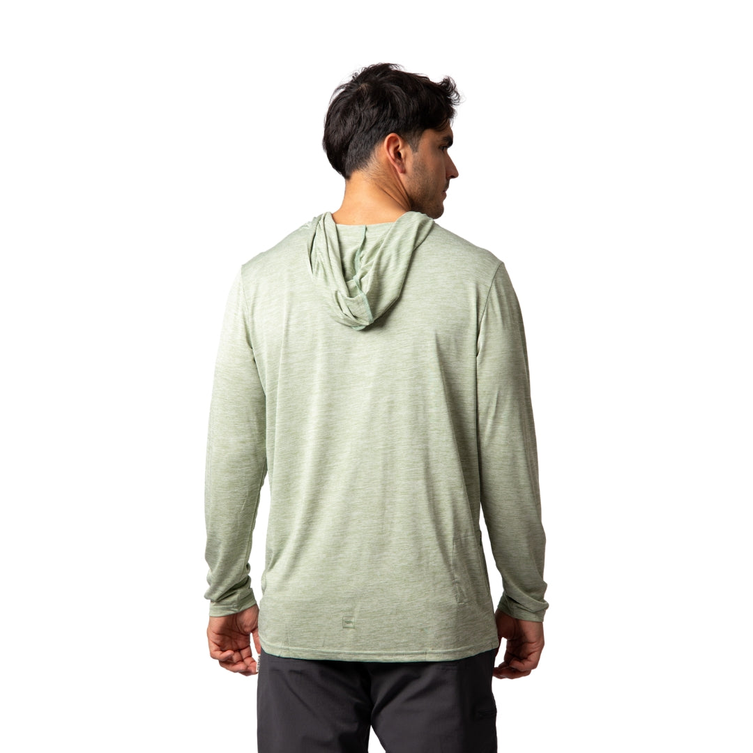 Polera con capucha Grit-dry UPF+50 Inti