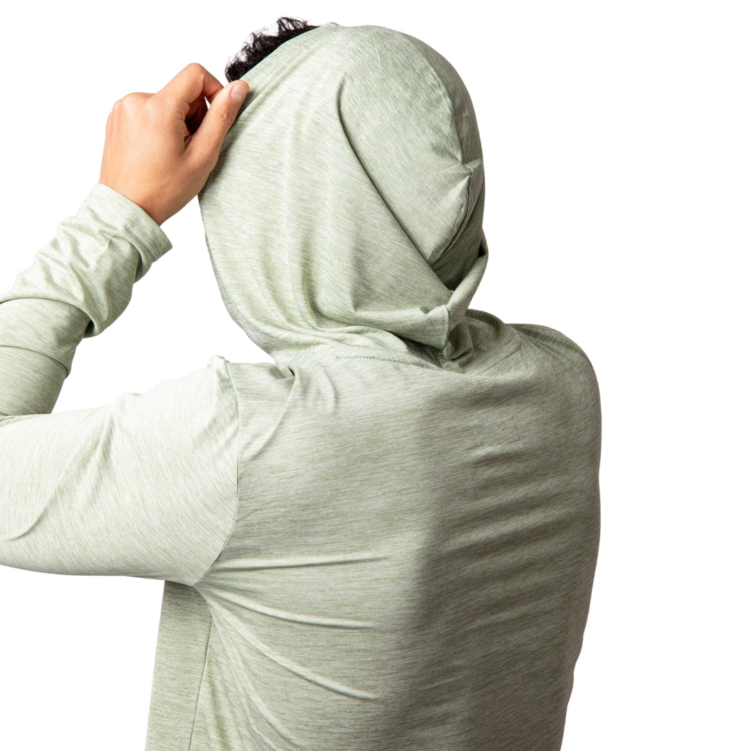 Polera con capucha Grit-dry UPF+50 Inti