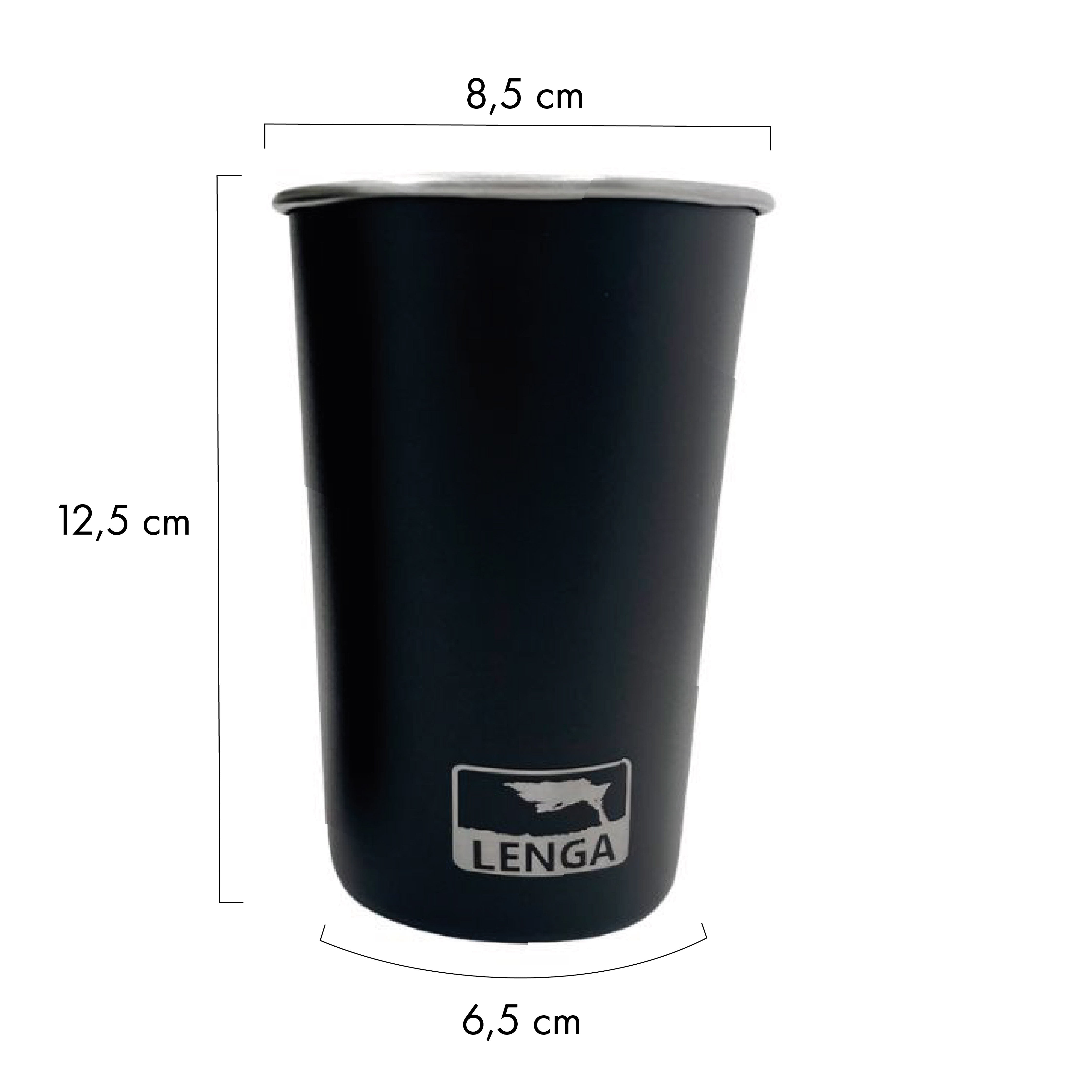 Pack Vasos Acero Inoxidable 473 ml | Set 4 unidades