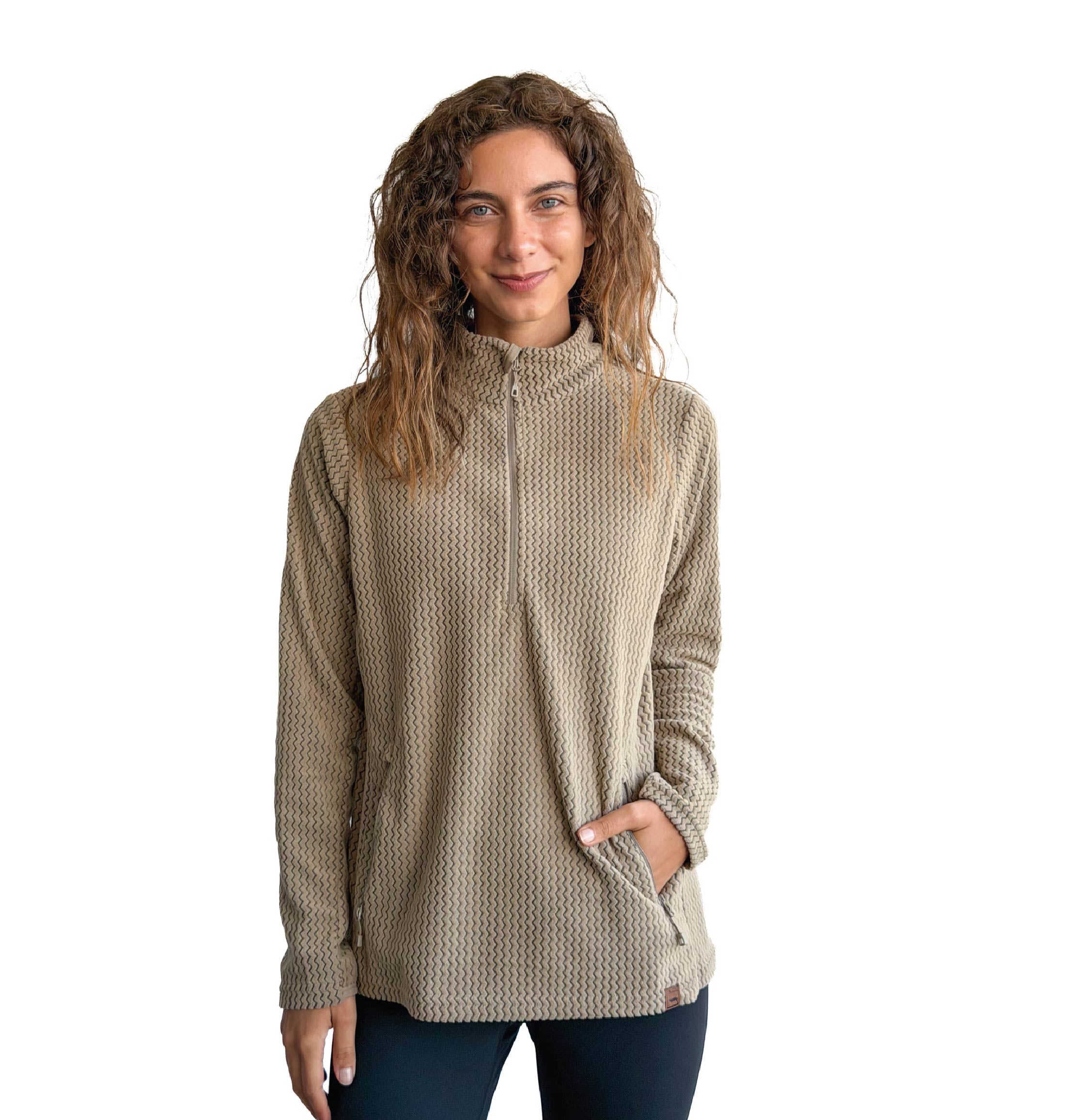 Chaqueta pullover Micropolar Pangue