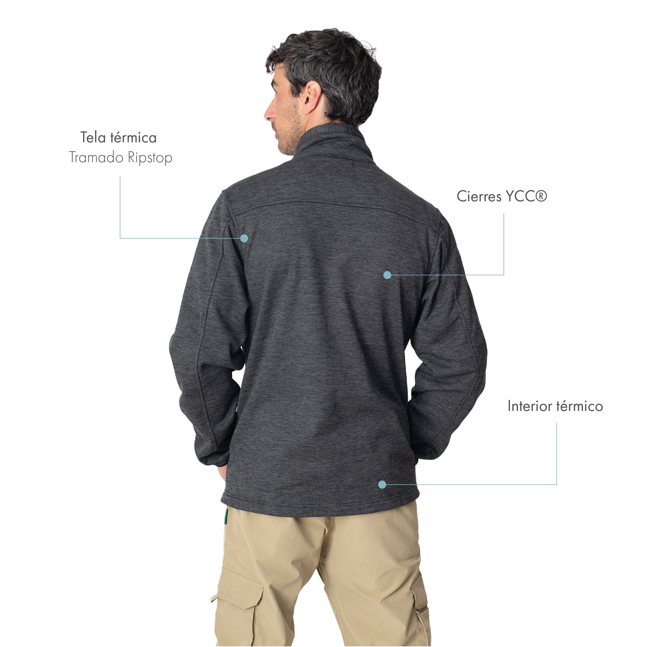 Chaqueta Micropolar Sustentable Baker