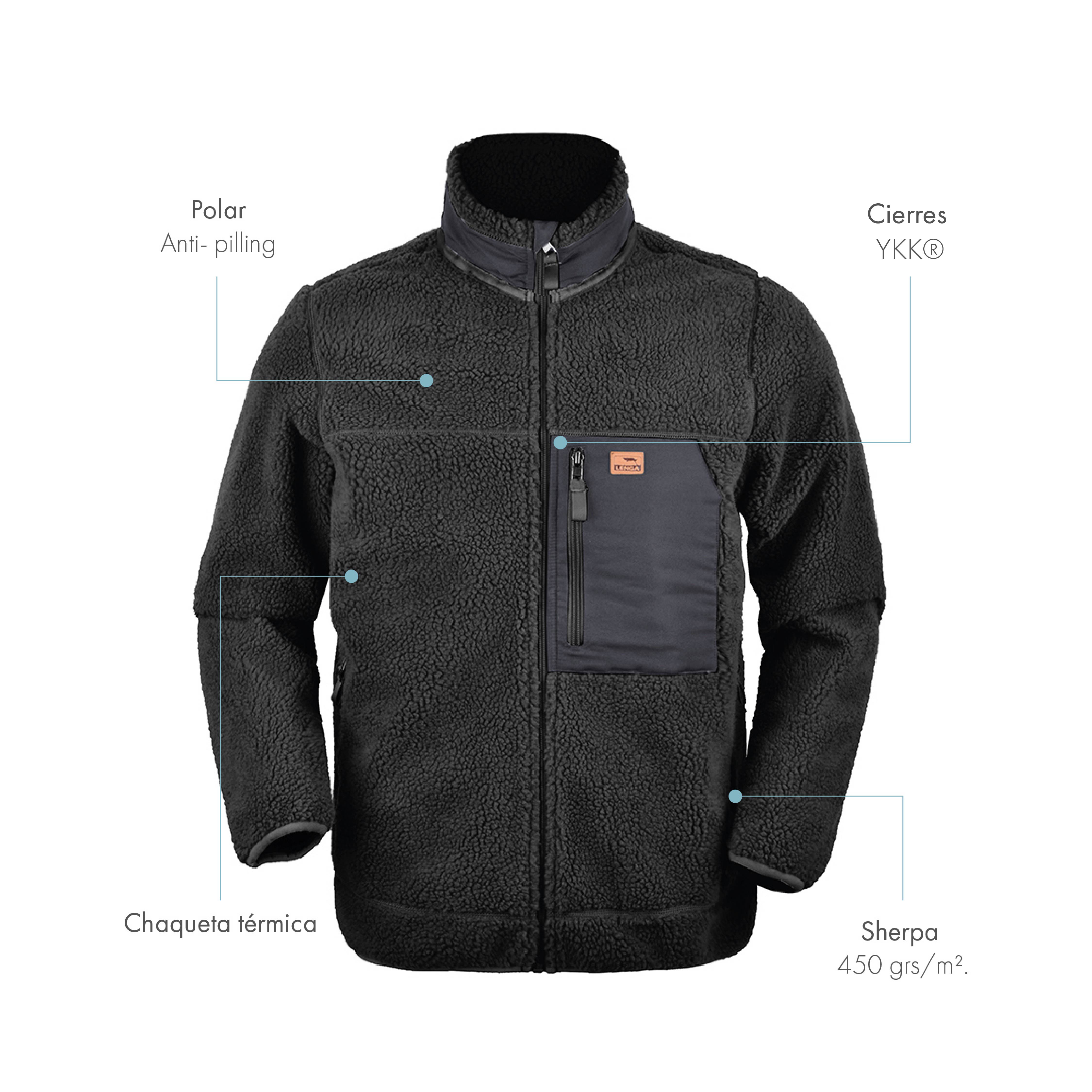 Chaqueta Sherpa Térmica Brüggen