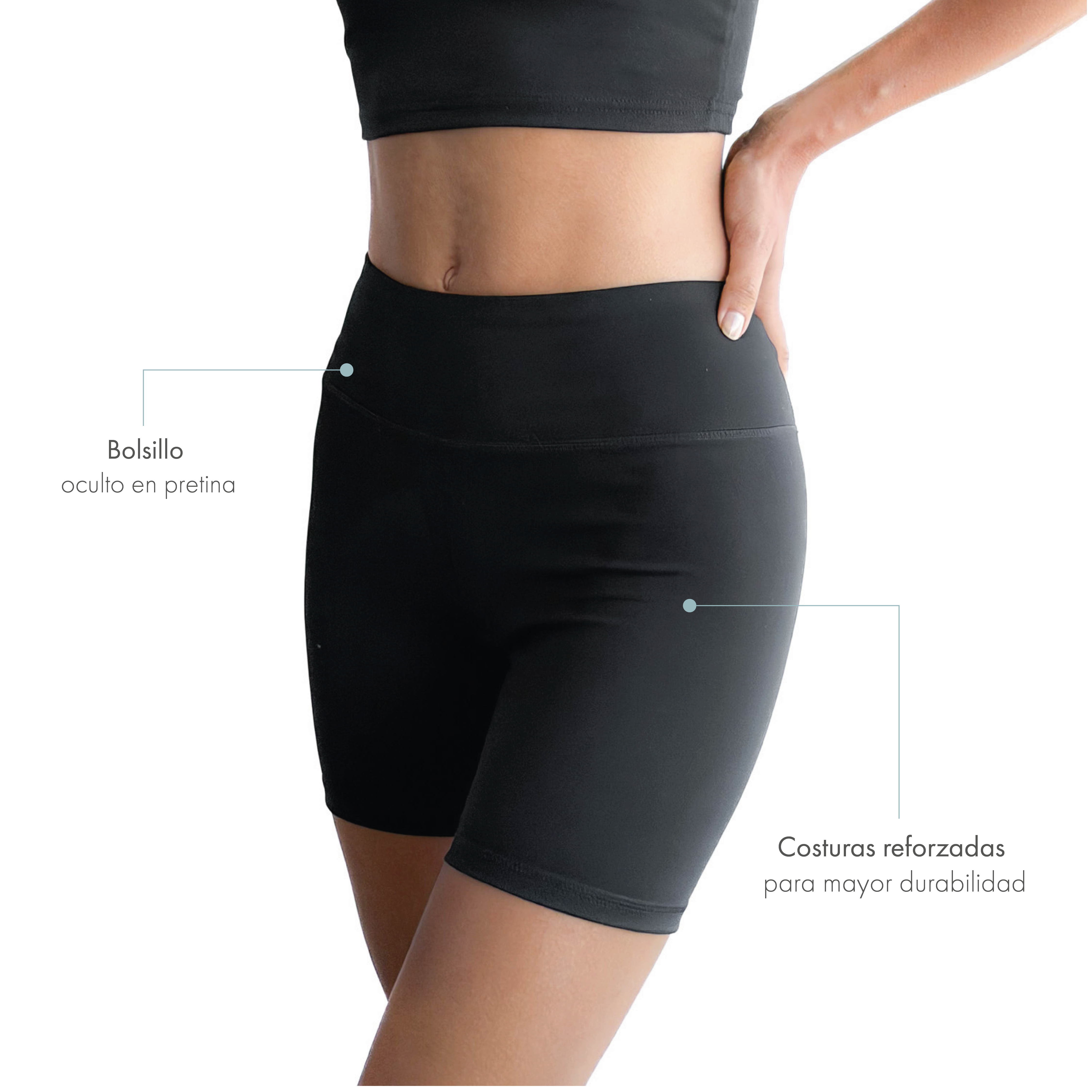 Calza Biker Sustentable Naira