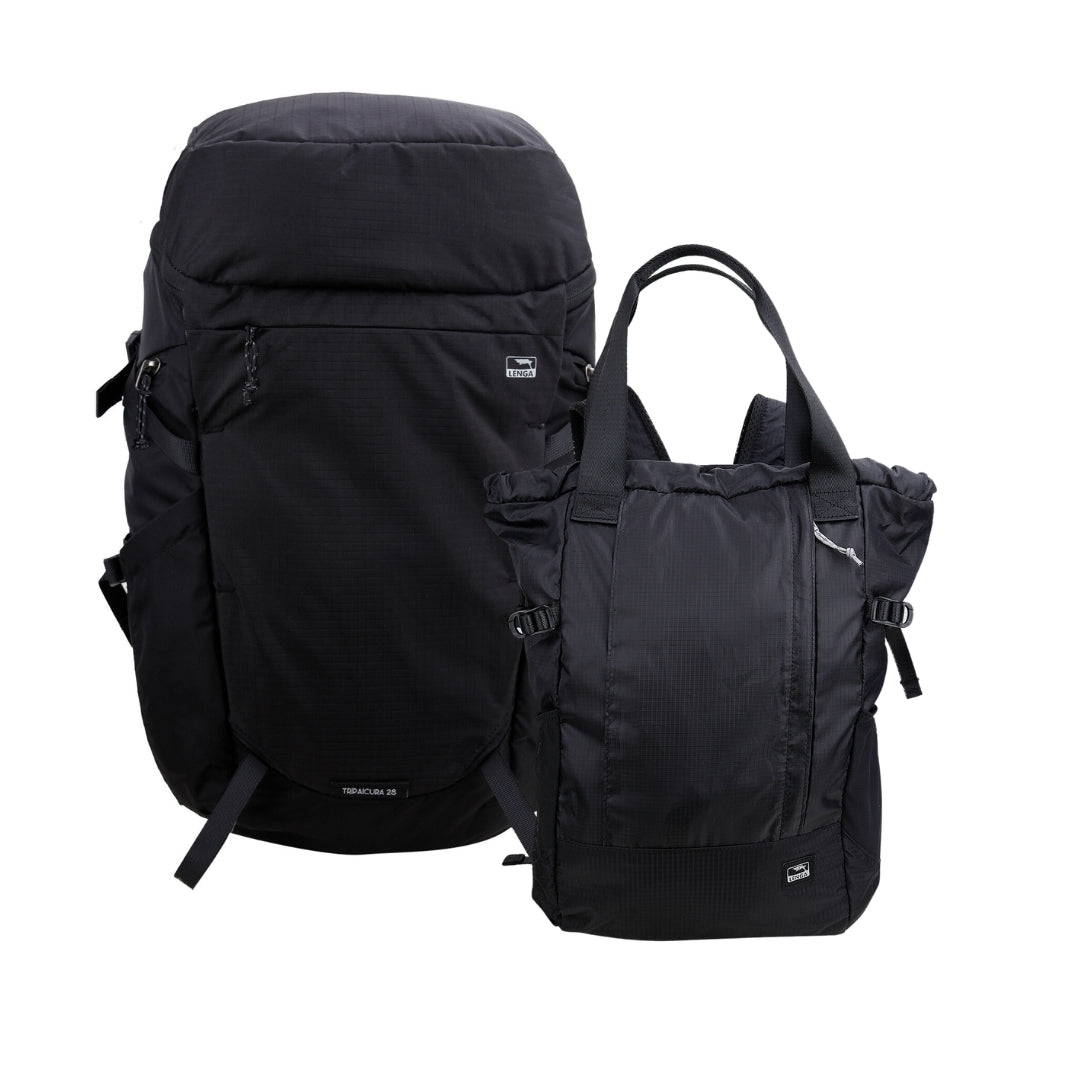 Pack Mochilas Outdoor Tripaicura 28Lts y Petrohue 22Lts