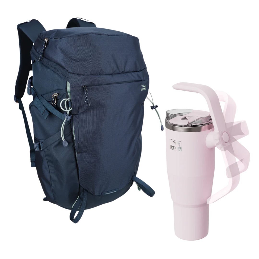 Pack Mochila Tripaicura 28Lts + Tumbler Inox 1200ml