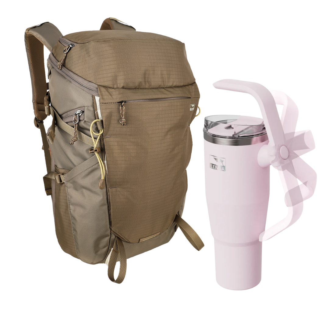 Pack Mochila Tripaicura 28Lts + Tumbler Inox 1200ml