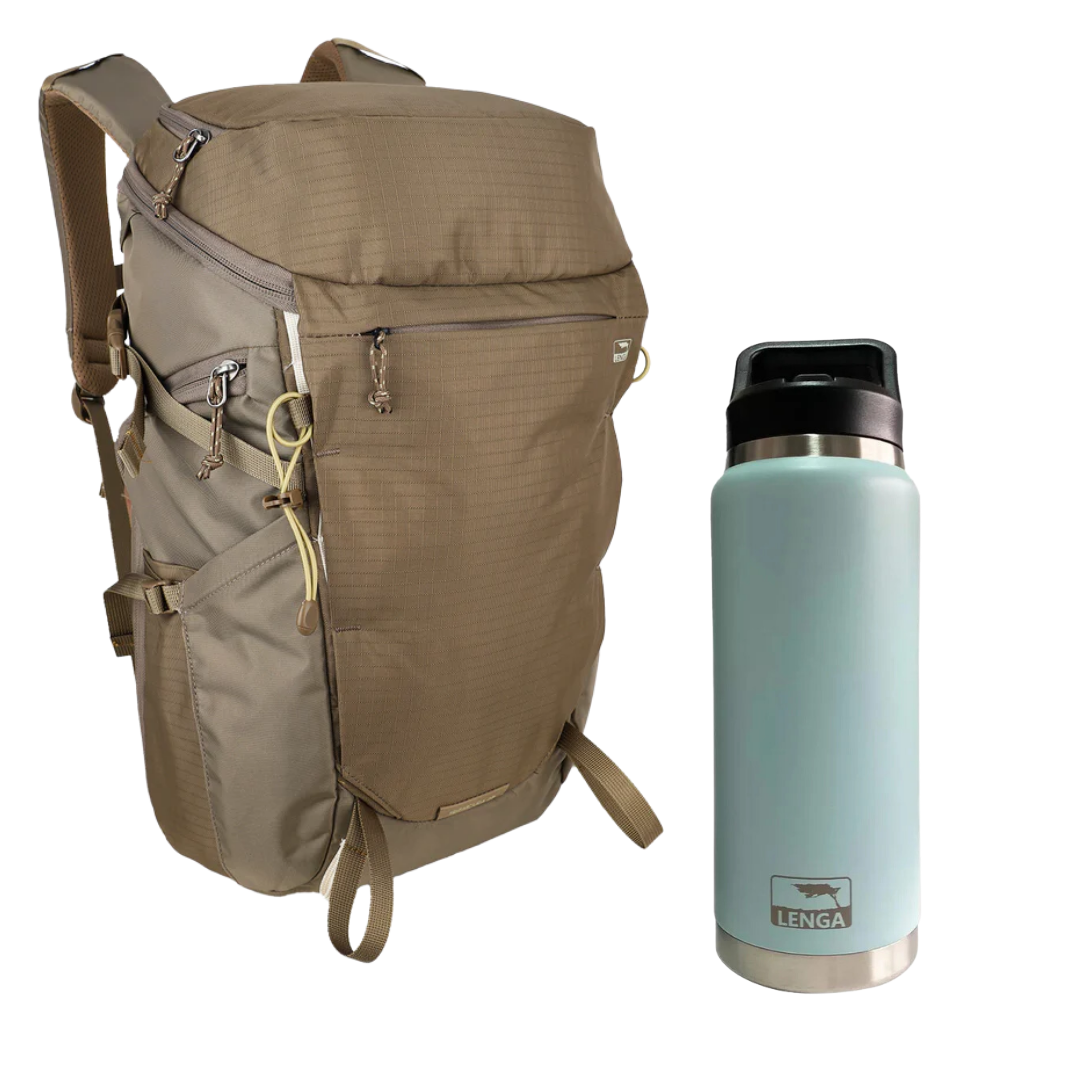 Pack Mochila Tripaicura 28Lts + Botella Acero Inox 750ml