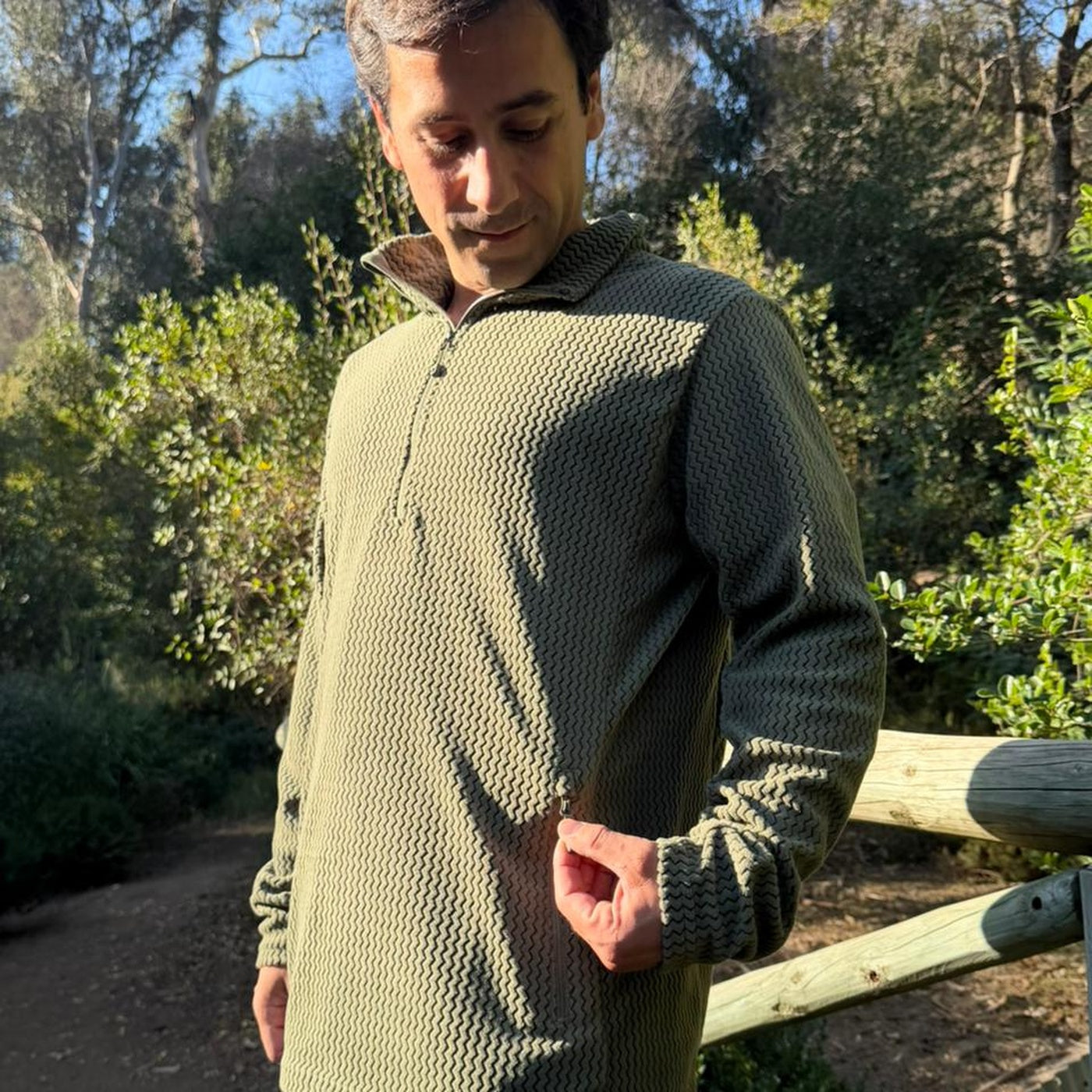 Chaqueta pullover Micropolar Pangue