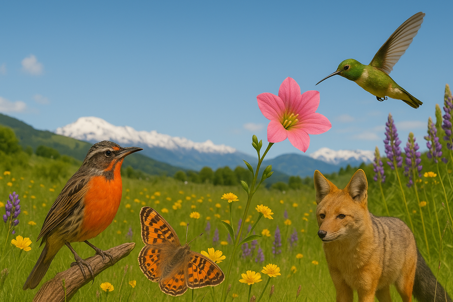 Fauna en primavera: un espectáculo natural en Chile