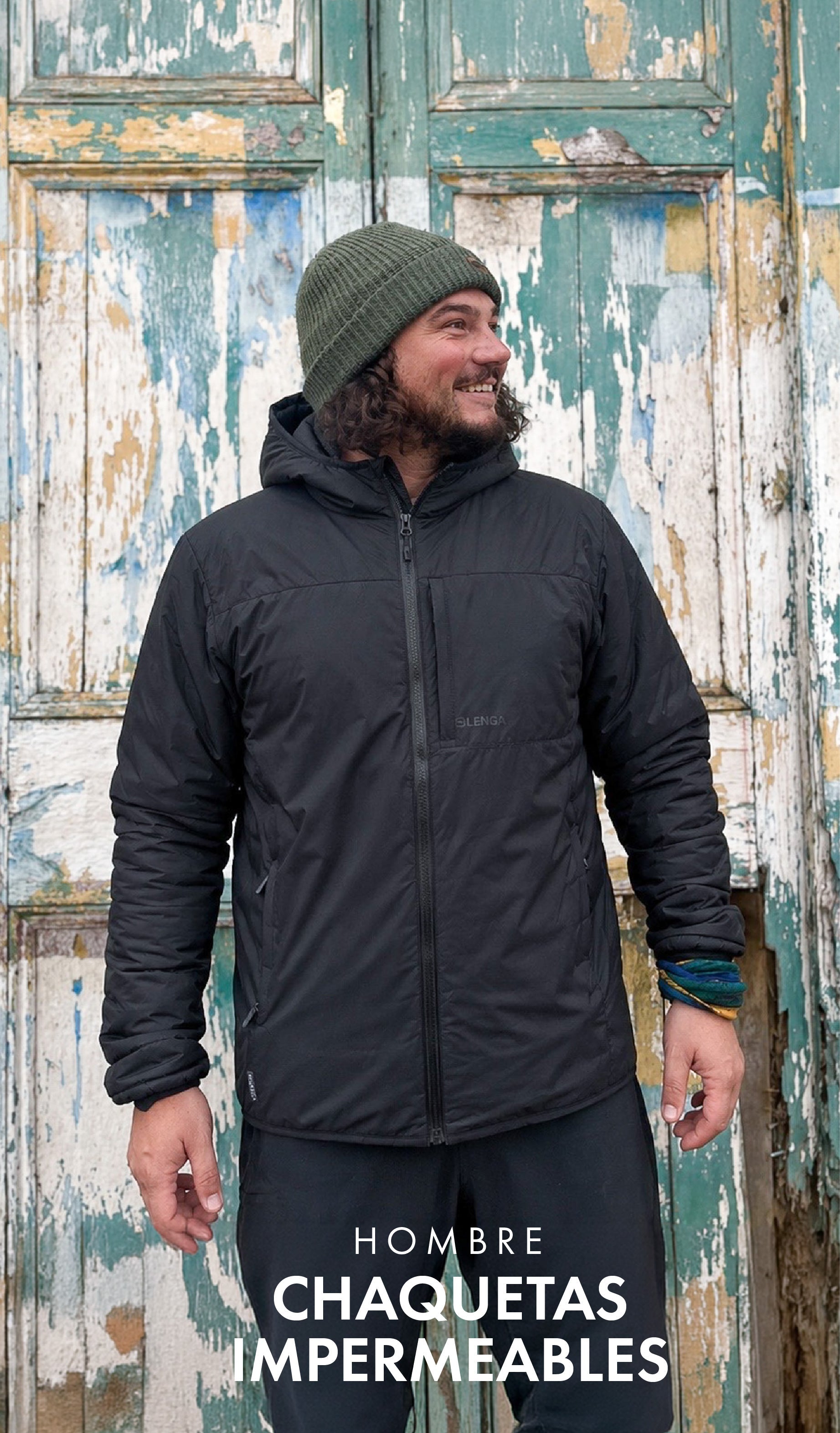 Chaquetas Impermeables Hombre