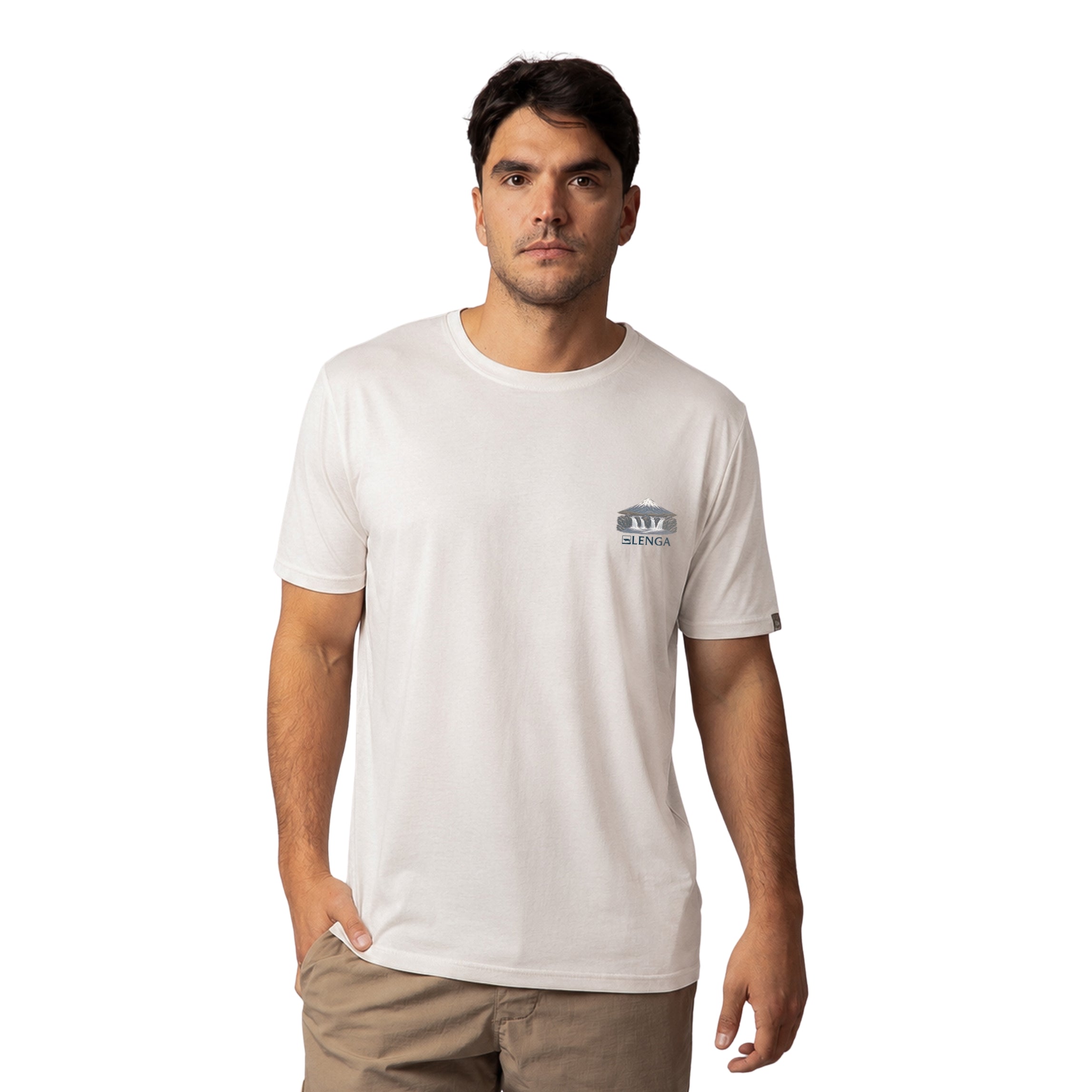 Polera Algodón Orgánico Vicente Perez Rosales Chile Indómito