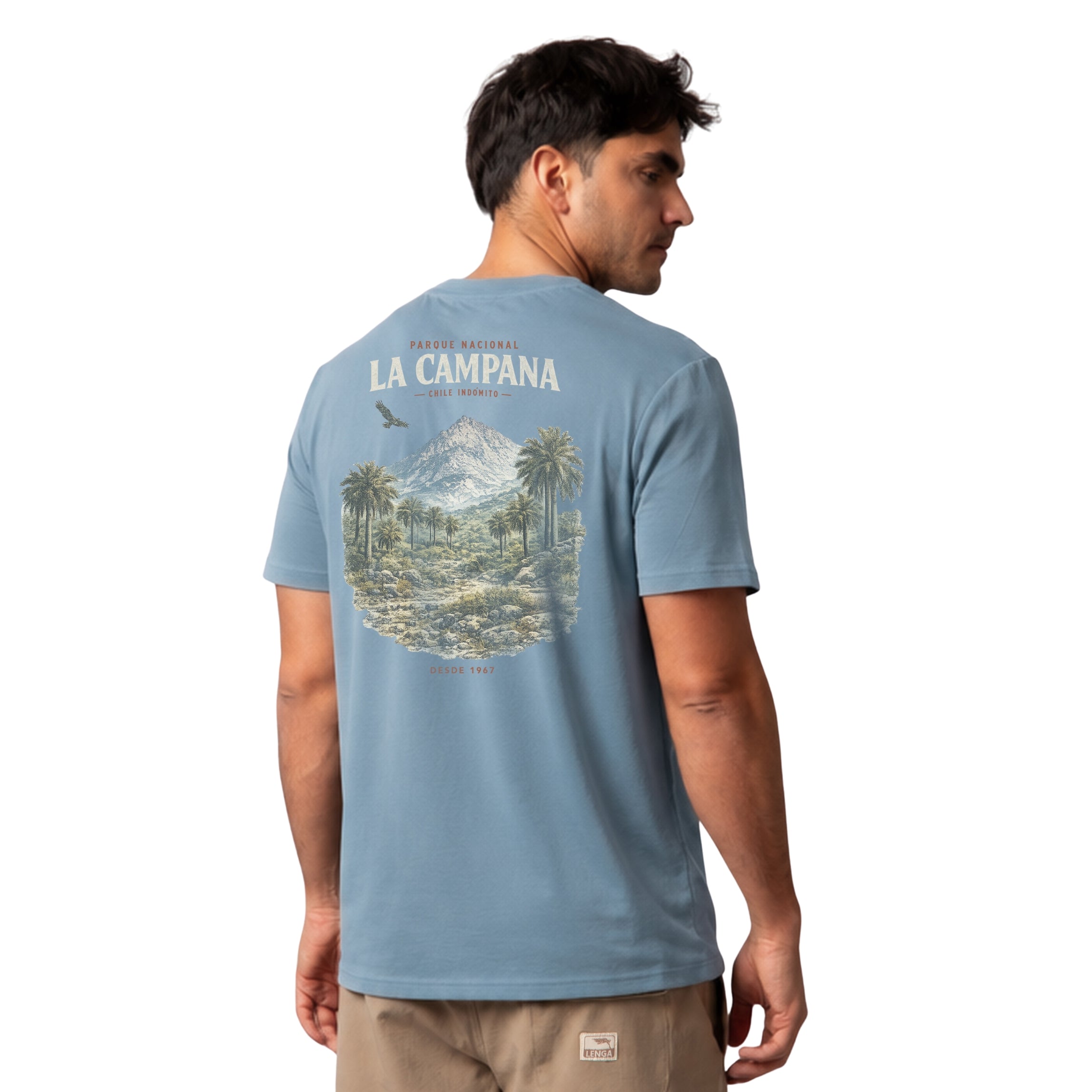 Polera Algodón Orgánico La Campana Chile Indómito