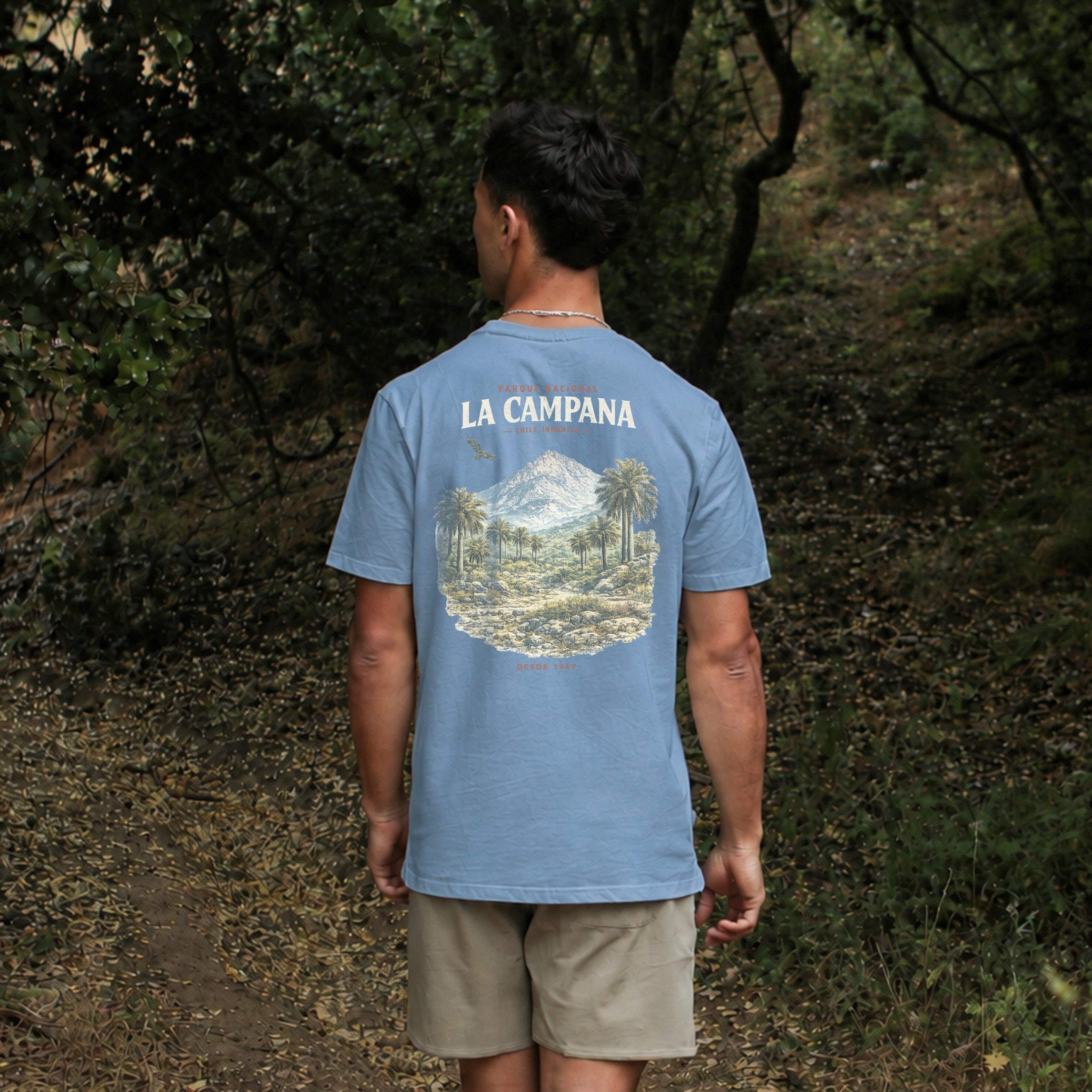 Polera Algodón Orgánico La Campana Chile Indómito