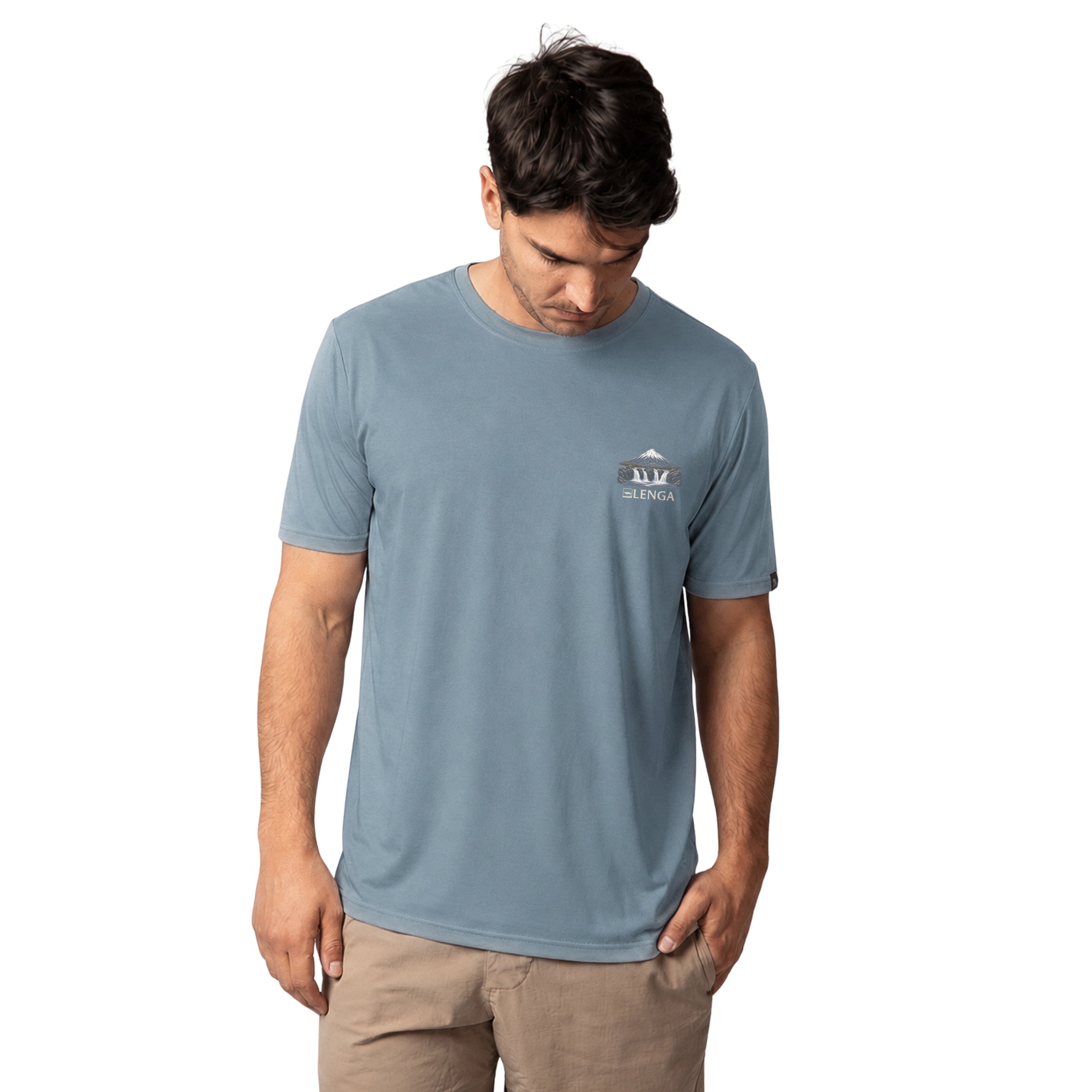 Polera Algodón Orgánico Vicente Perez Rosales Chile Indómito