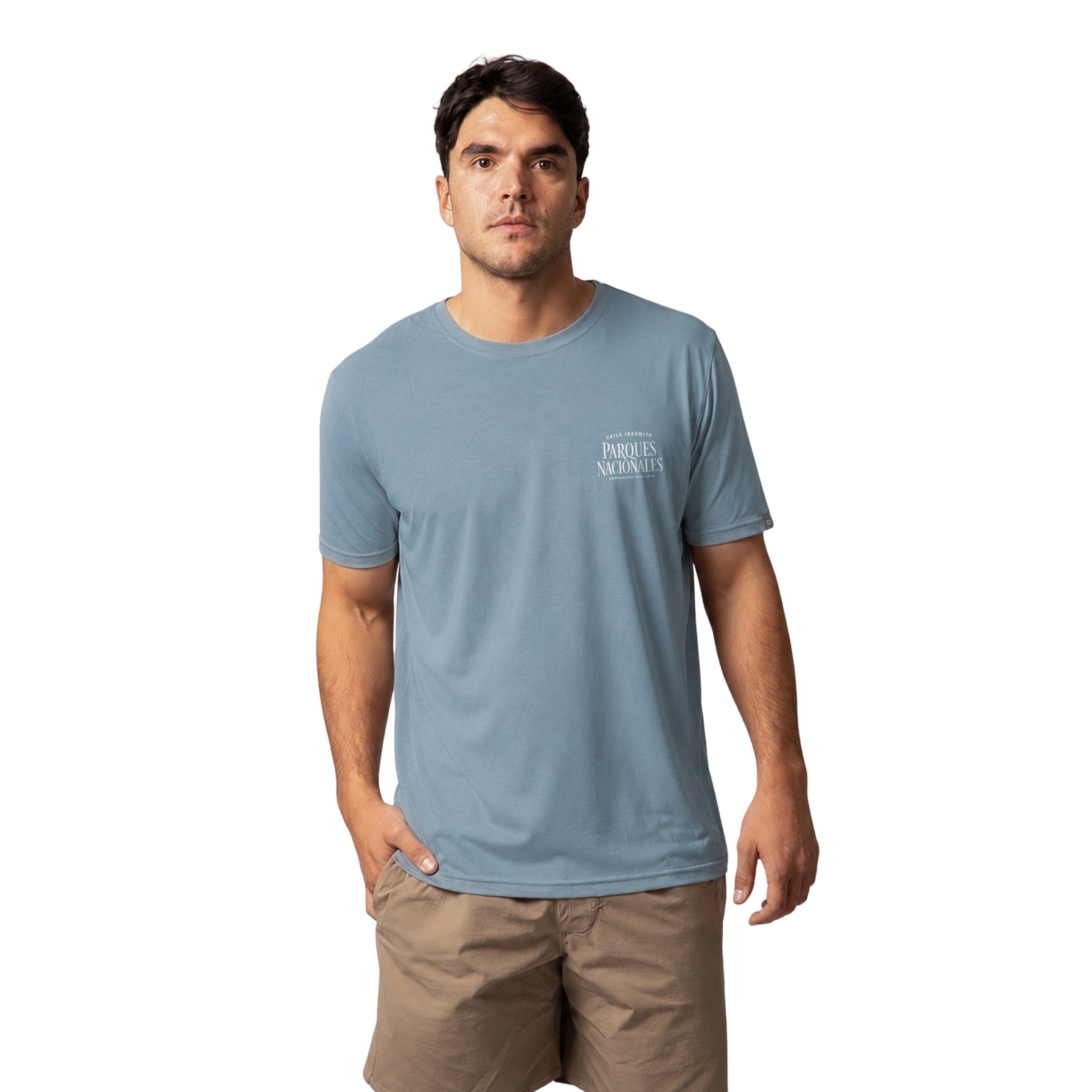 Polera Algodón Orgánico Parques Nacionales Chile Indómito