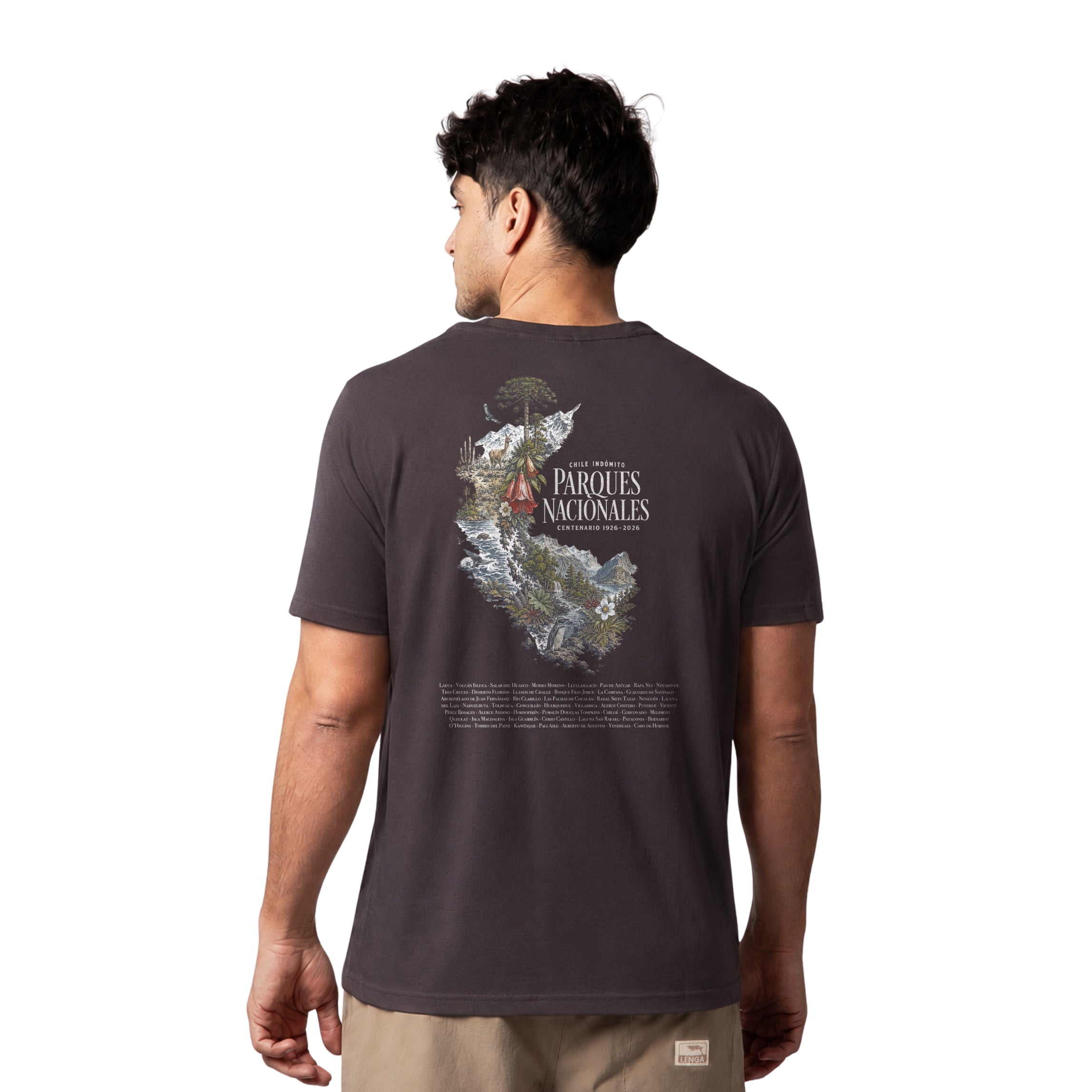 Polera Algodón Orgánico Chile Indómito