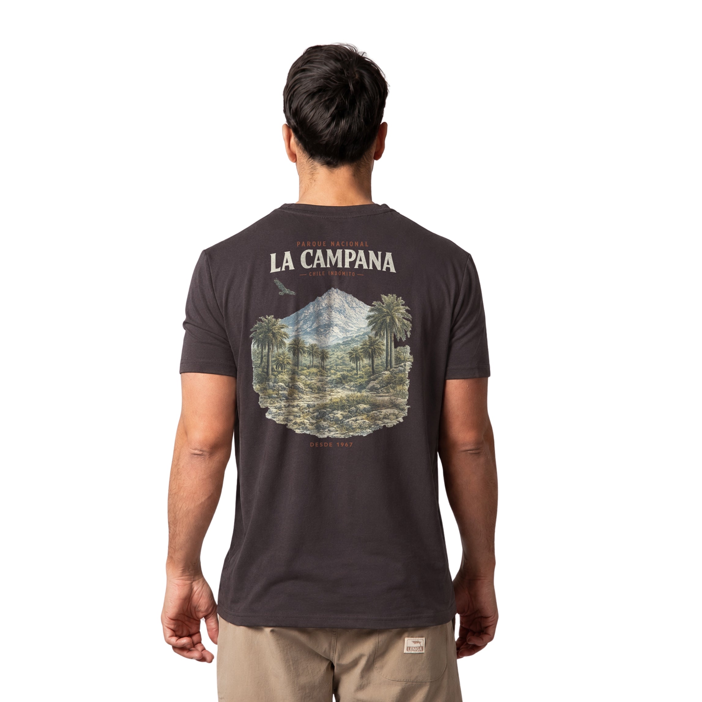 Polera Algodón Orgánico La Campana Chile Indómito