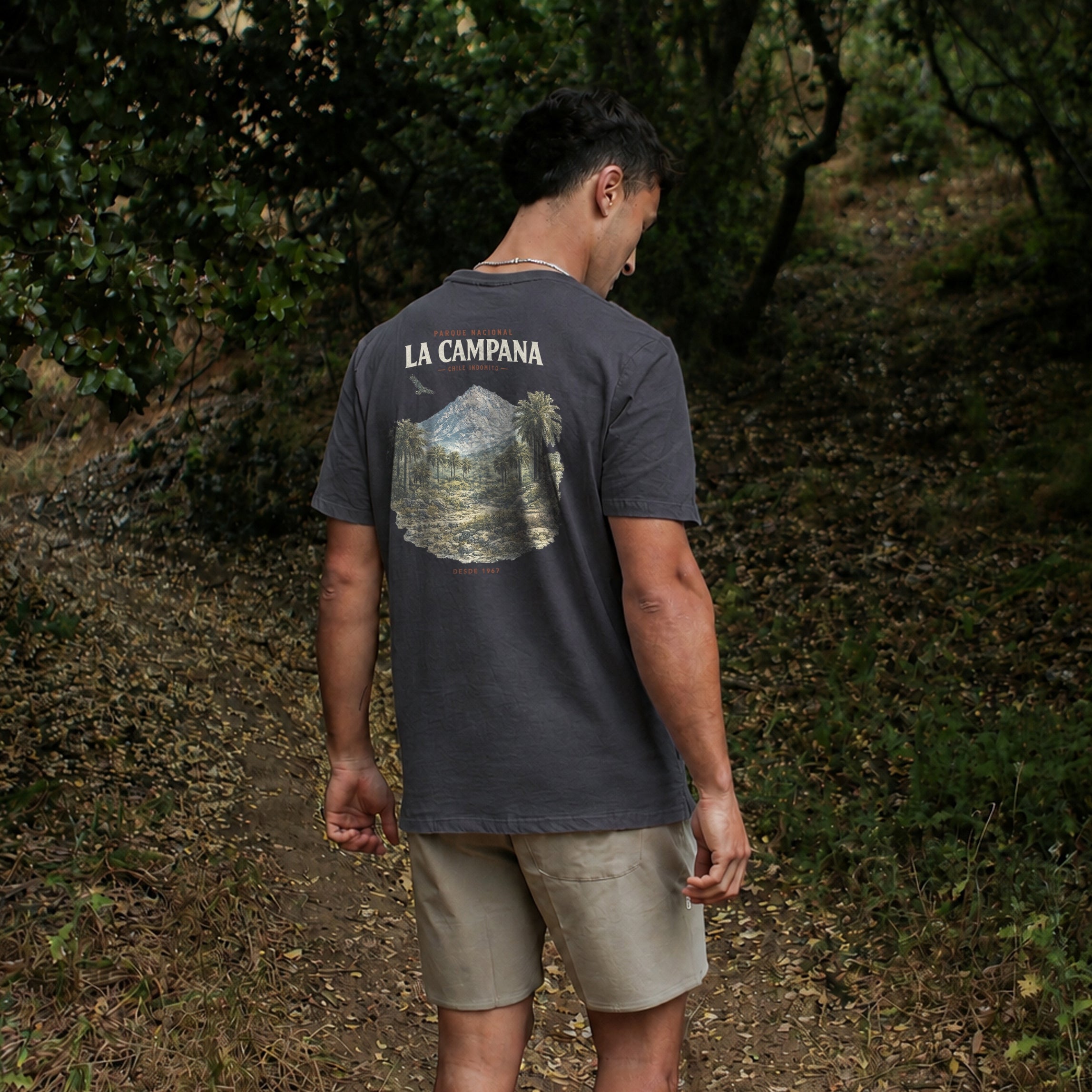 Polera Algodón Orgánico La Campana Chile Indómito