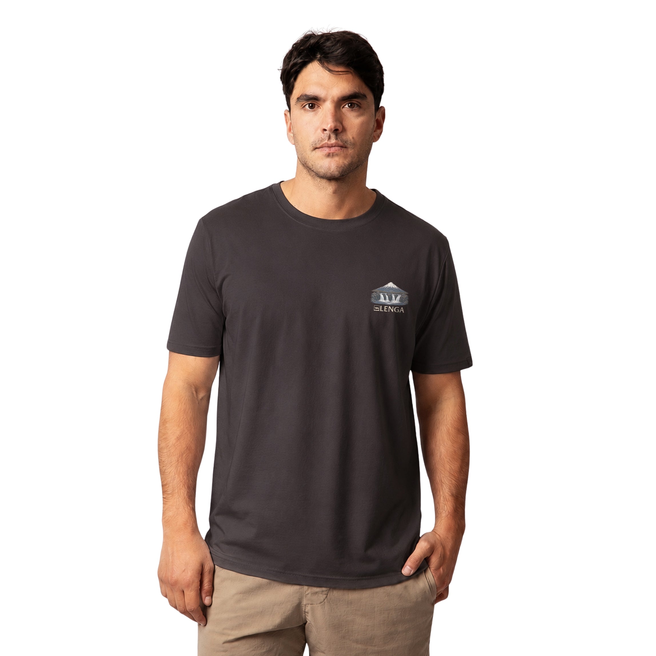 Polera Algodón Orgánico Vicente Perez Rosales Chile Indómito