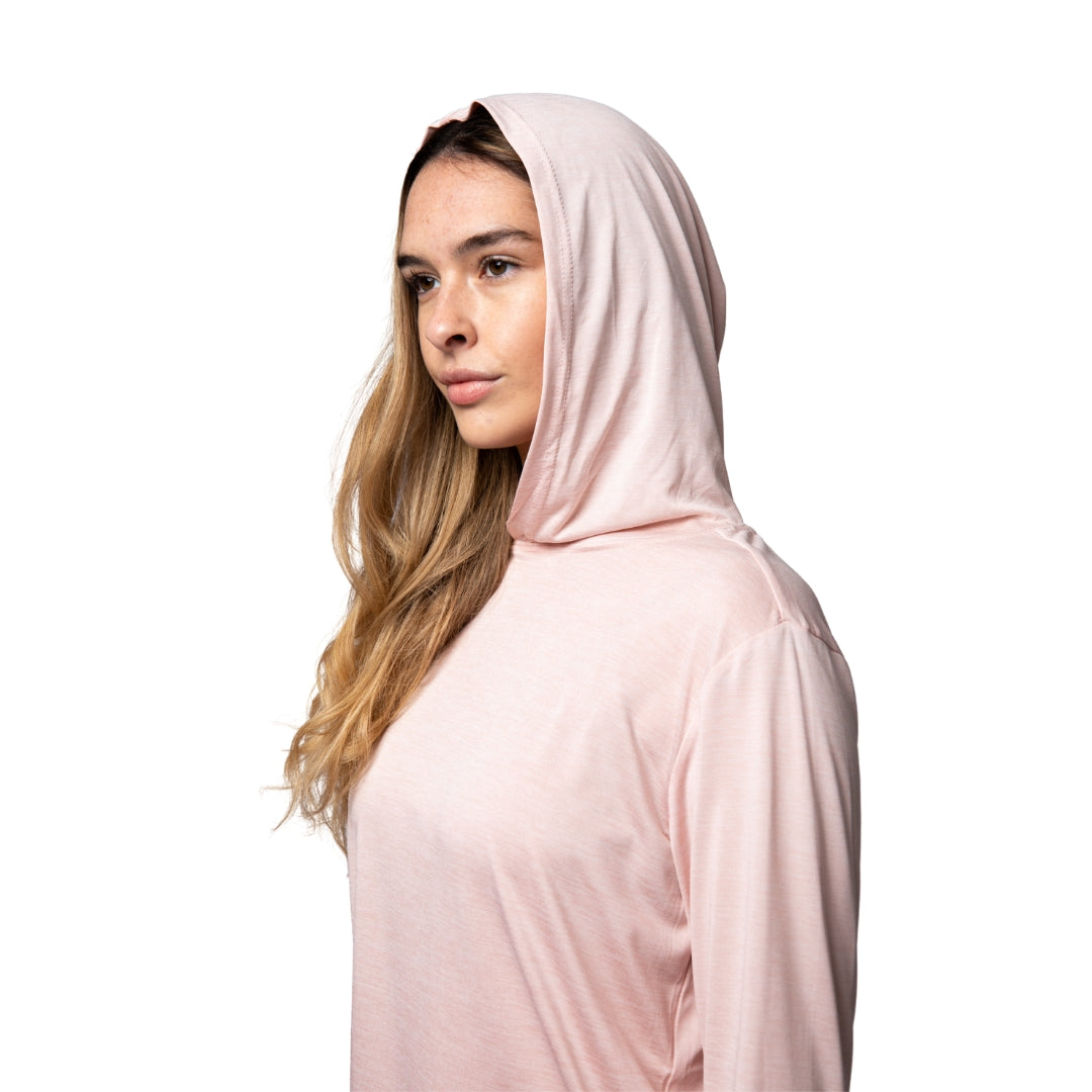 Polera con capucha Grit-dry UPF+50 Nayla