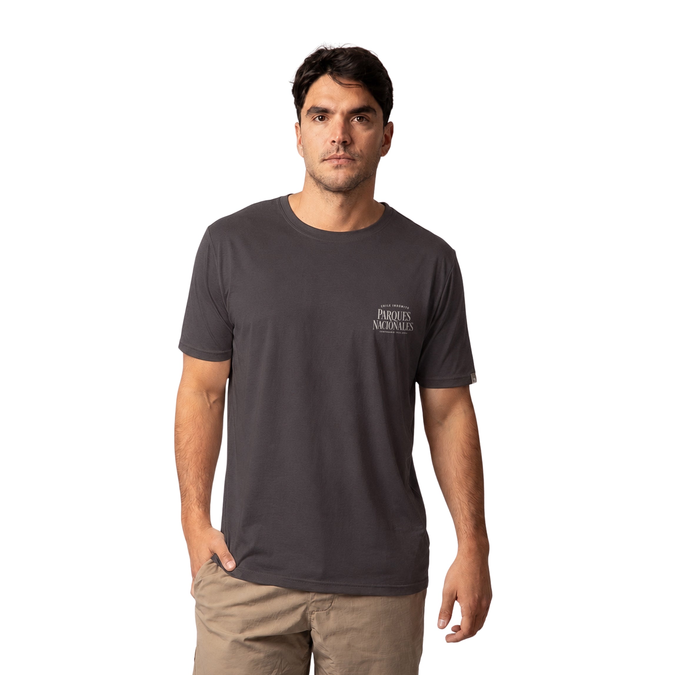 Polera Algodón Orgánico Parques Nacionales Chile Indómito
