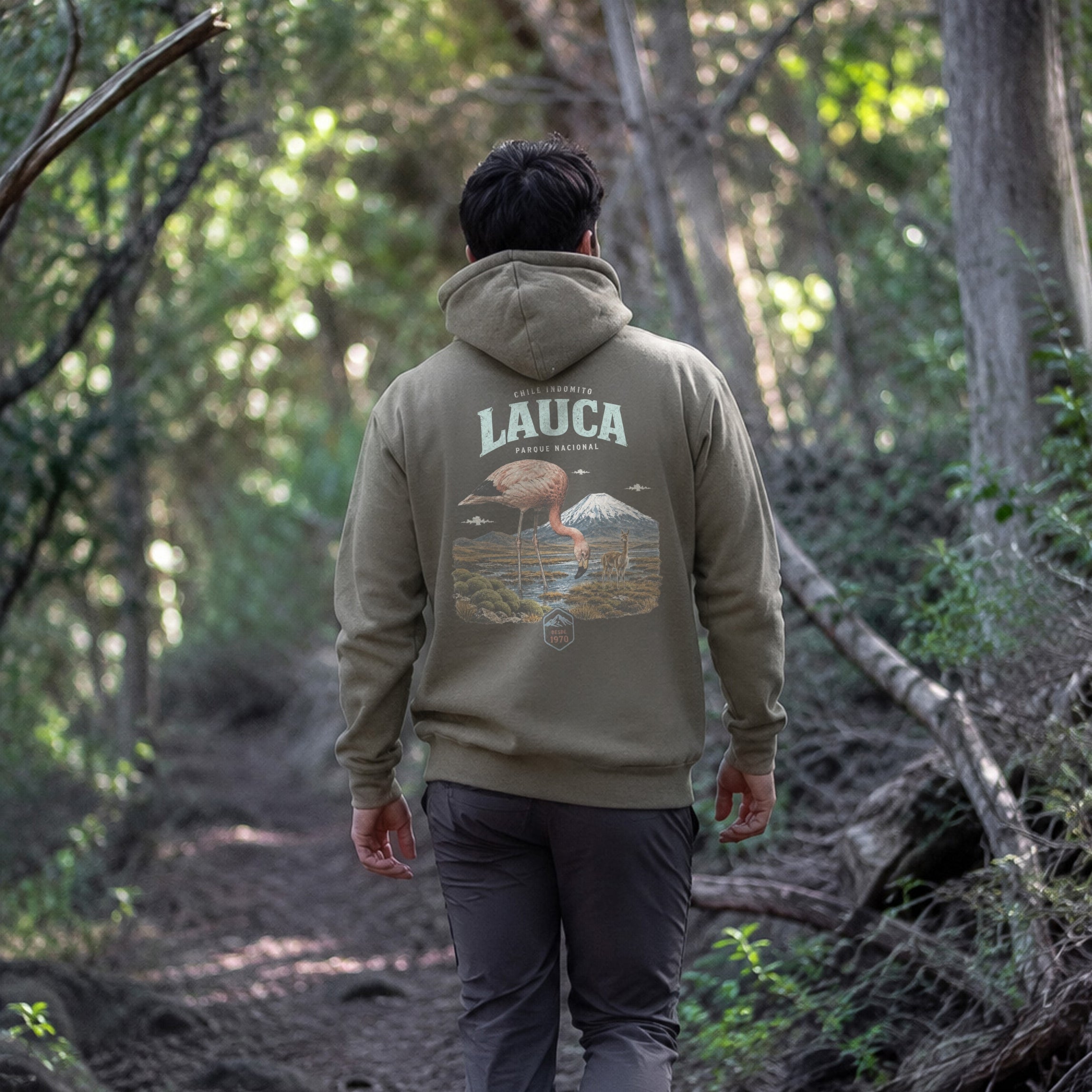 Polerón con gorro Lauca Chile Indómito