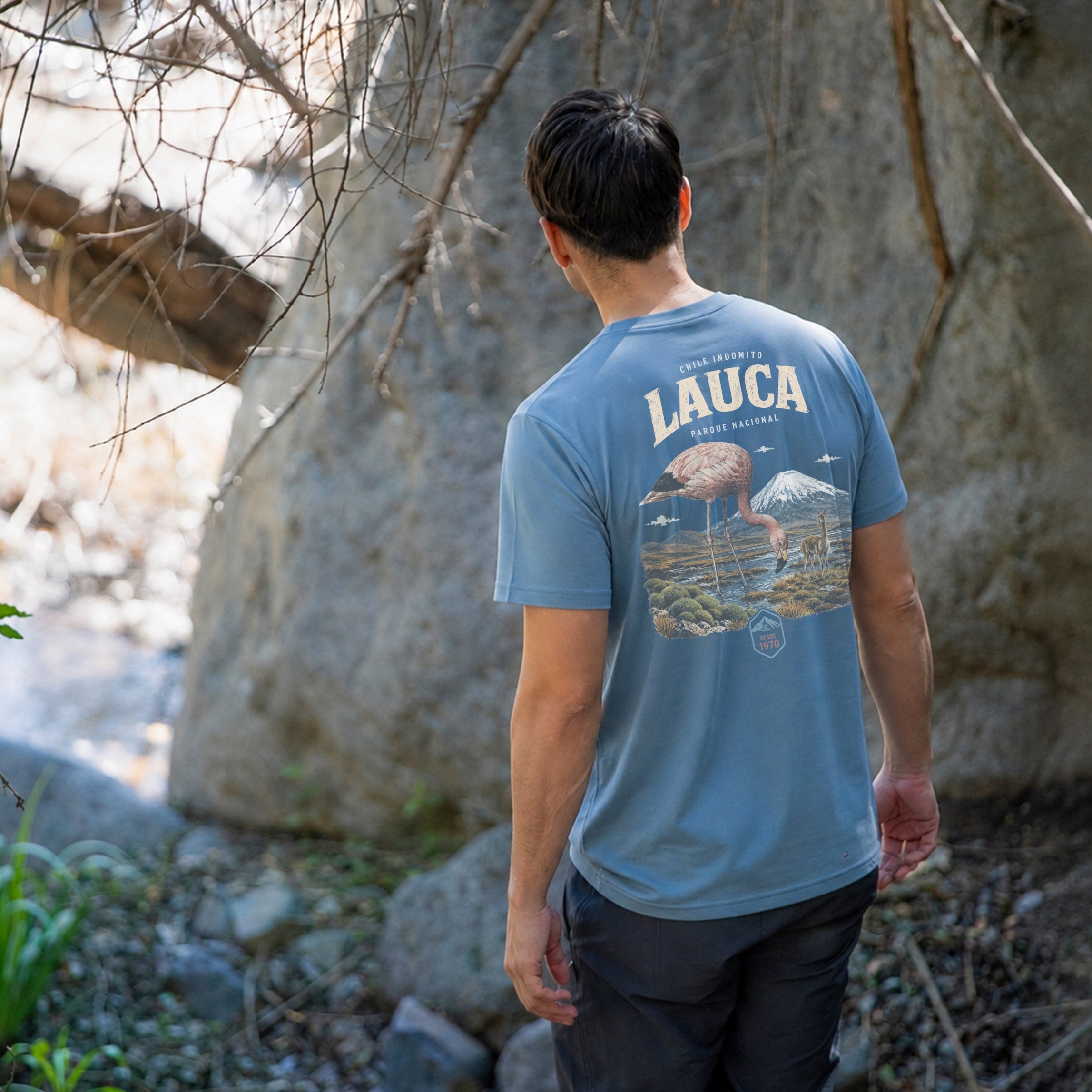Polera Algodón Orgánico Lauca Chile Indómito