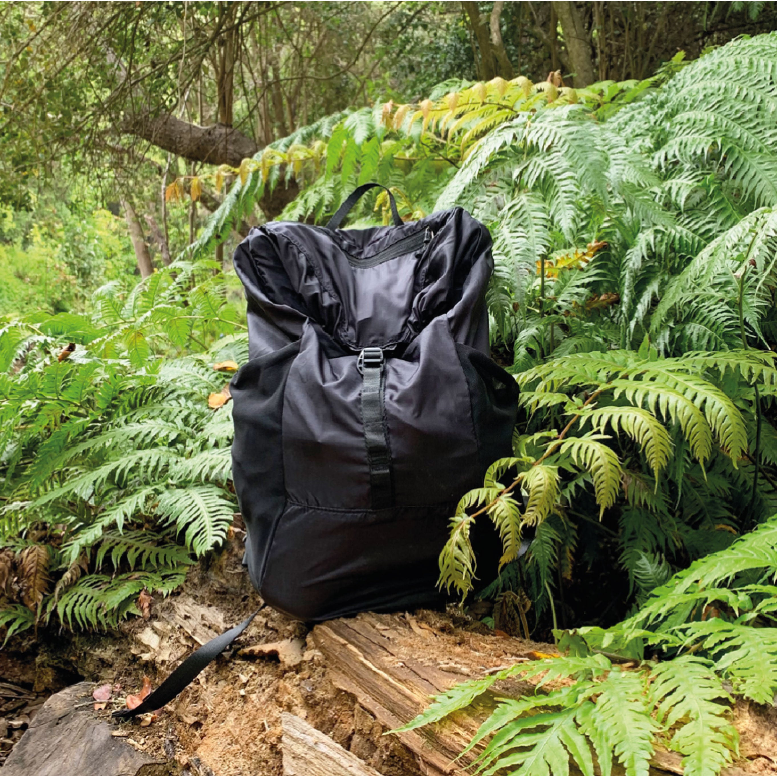 Pack Mochila Autoguardable Anon 20Lts + Botella Acero Inox 750ml