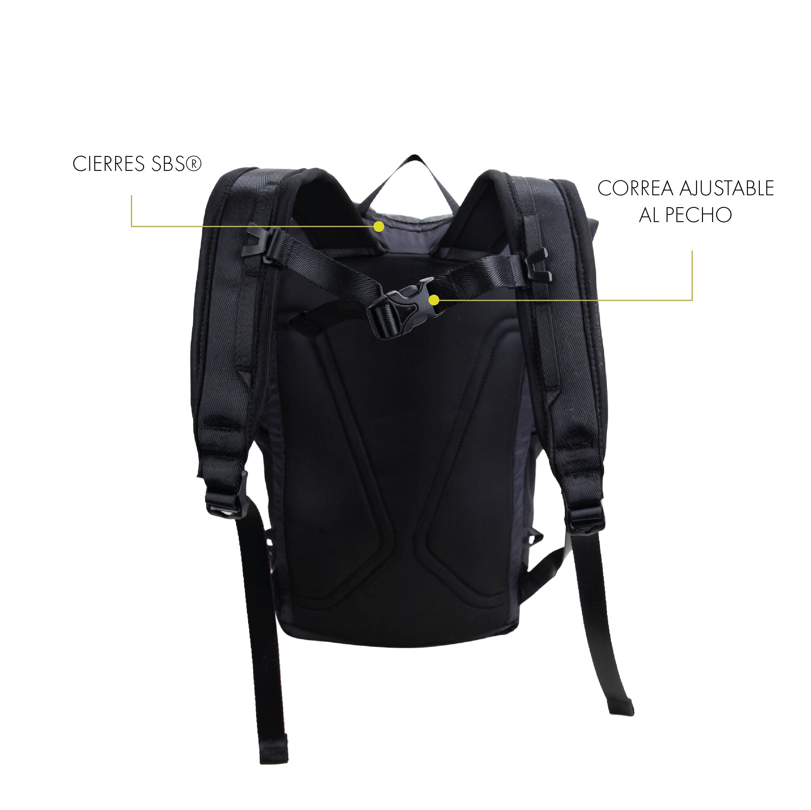 Pack Mochila Autoguardable Anon 20Lts + Botella Acero Inox 750ml