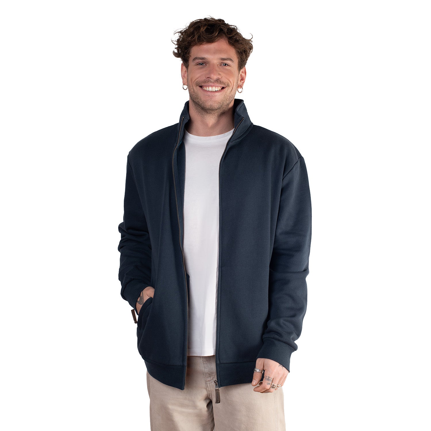 Polerón con Cuello Bollén Sustentable