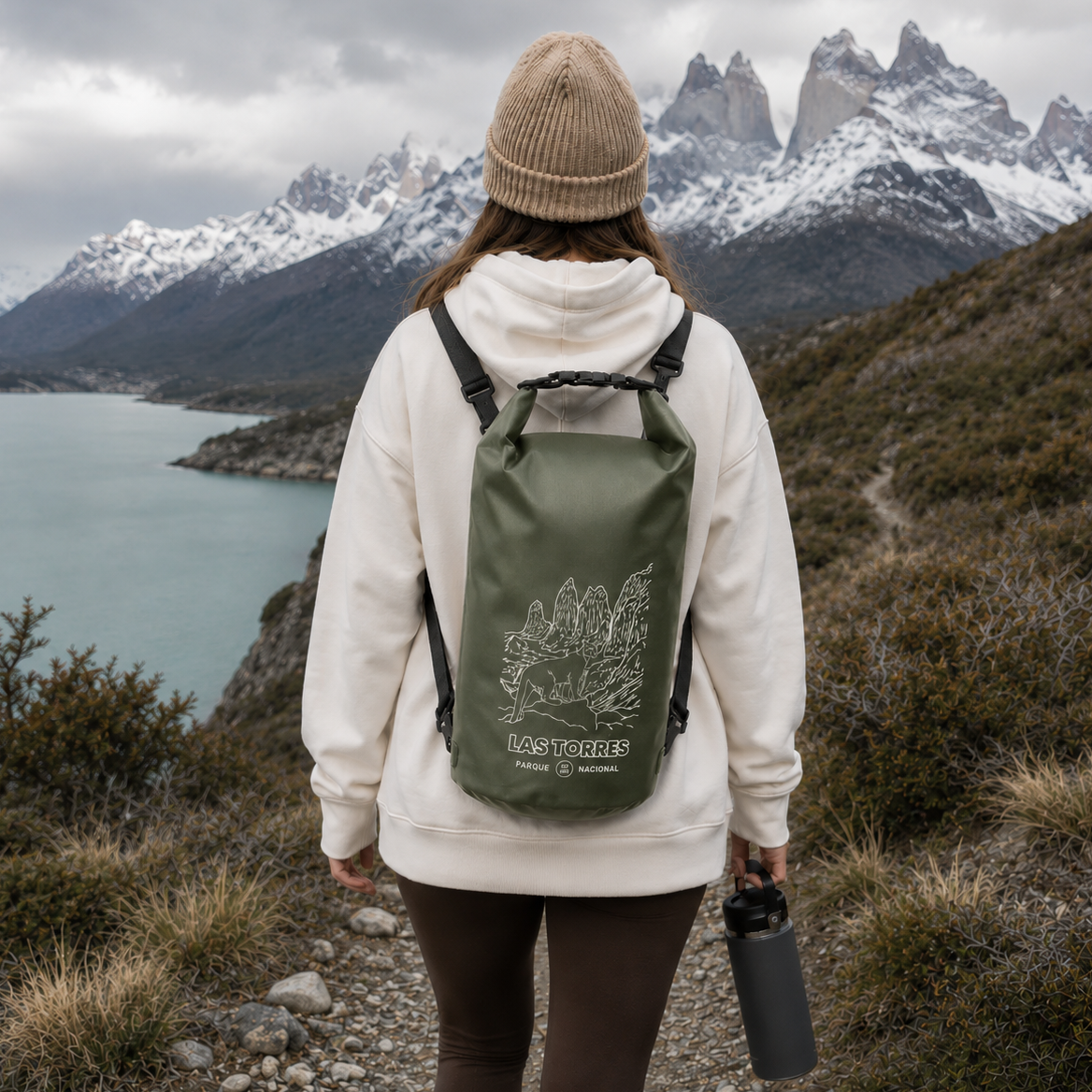 Mochila Bolsa Seca Impermeable Rupanco Torres Puma 10Lts
