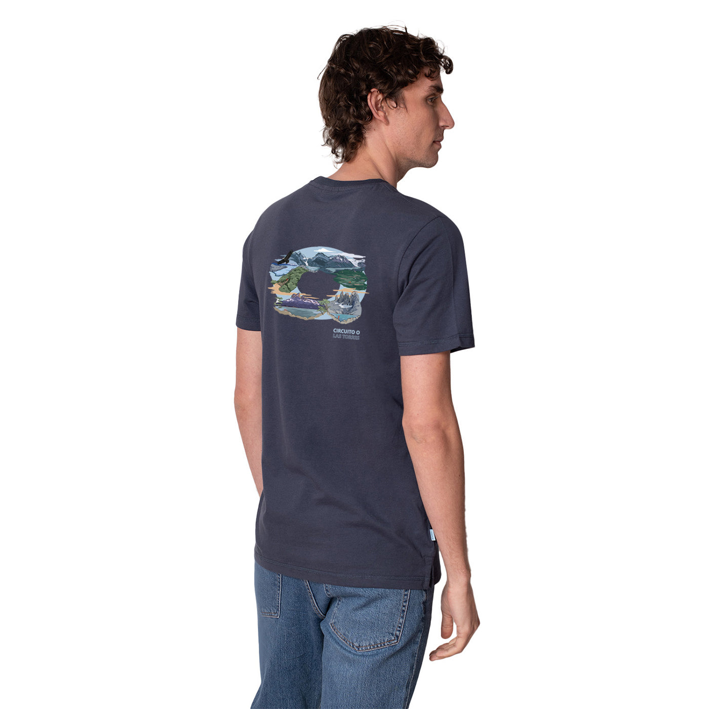 Polera Manga Corta Algodón Orgánico - Circuito O Las Torres