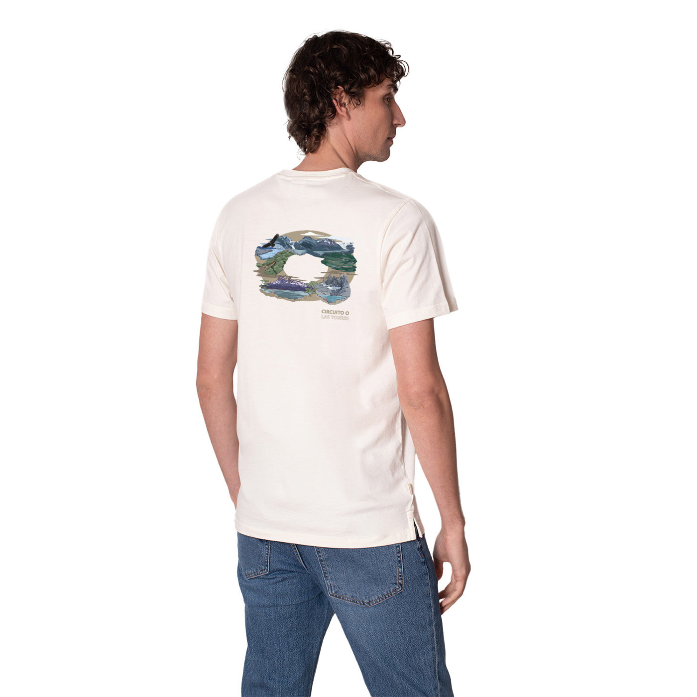 Polera Manga Corta Algodón Orgánico - Circuito O Las Torres