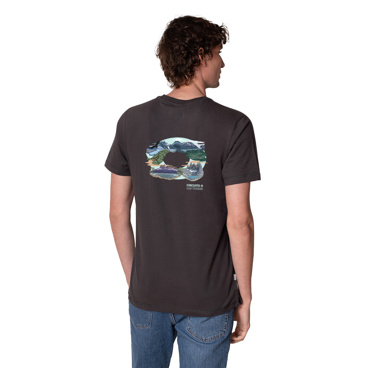 Polera Manga Corta Algodón Orgánico - Circuito O Las Torres