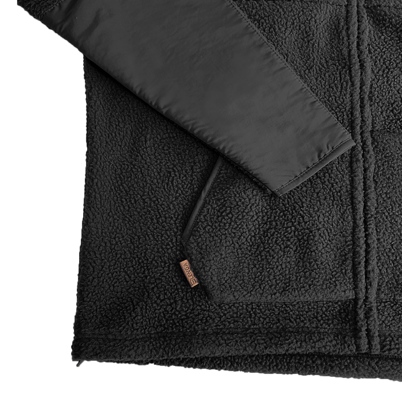 Chaqueta con Gorro Polar Sherpa Corcovado Sustentable