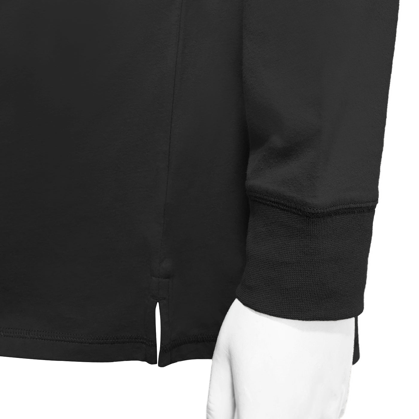 Polera Manga Larga con Bolsillo Algodón Orgánico Coyán