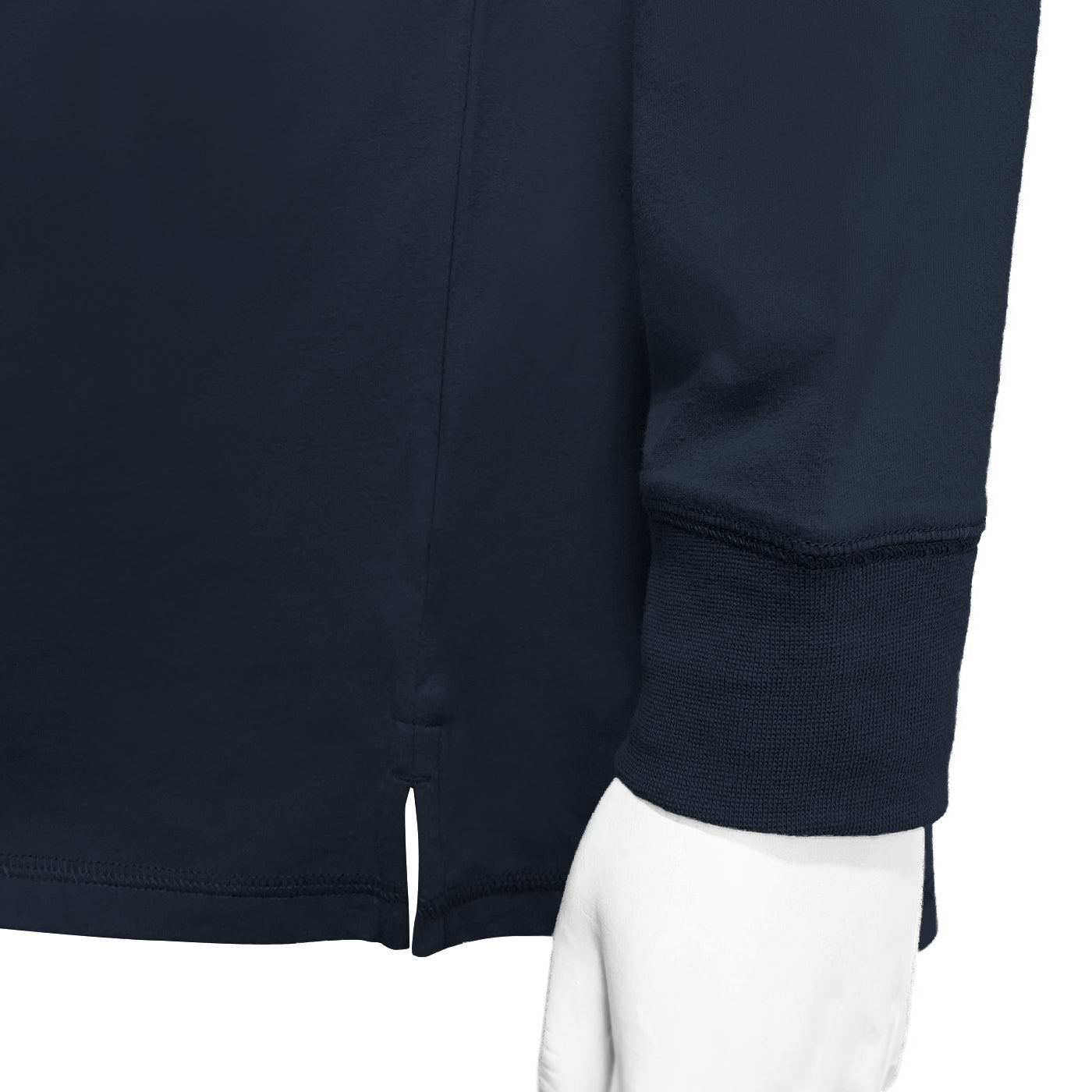 Polera Manga Larga con Bolsillo Algodón Orgánico Coyán