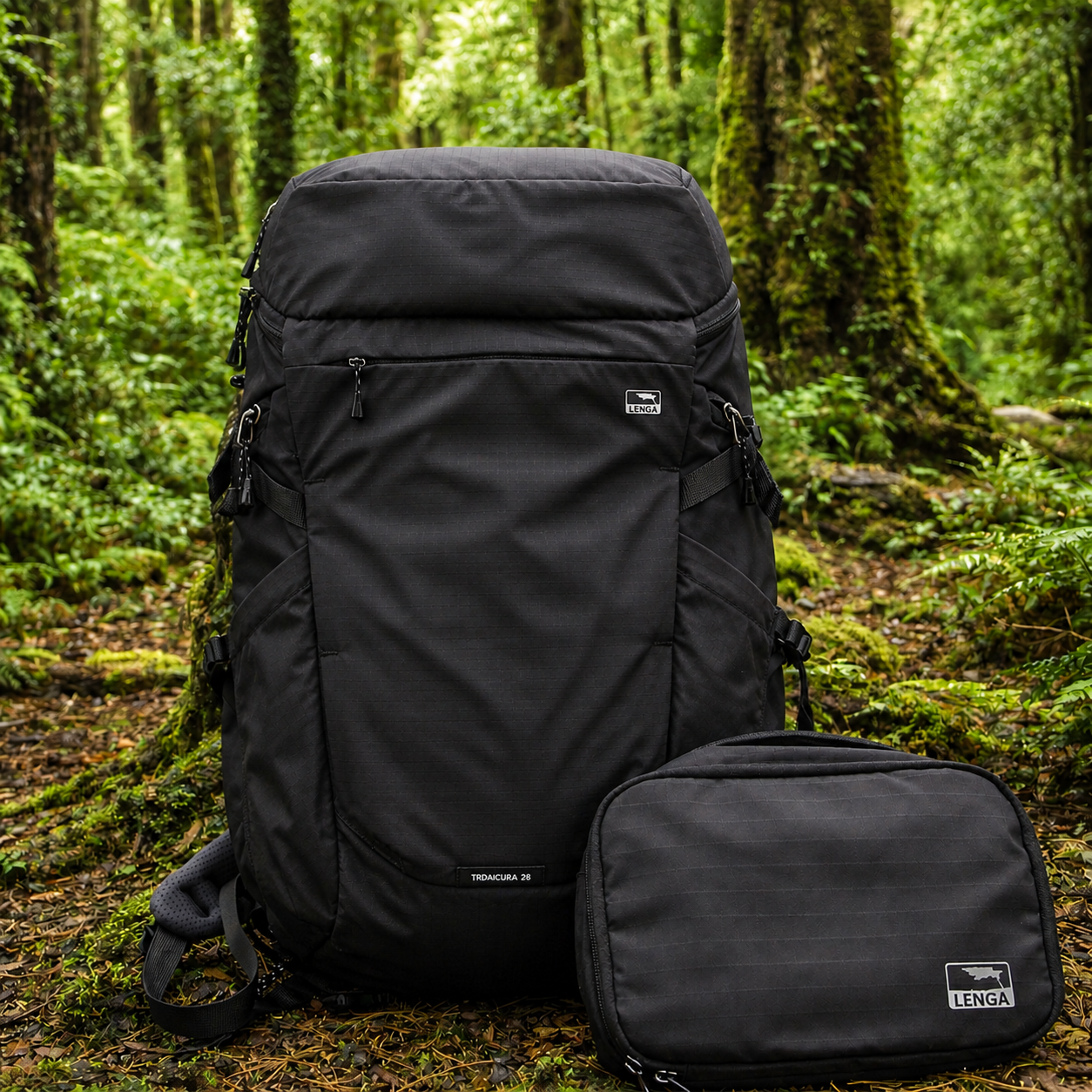 Pack Mochila Tripaicura 28Lts + Neceser Hudson 4Lts