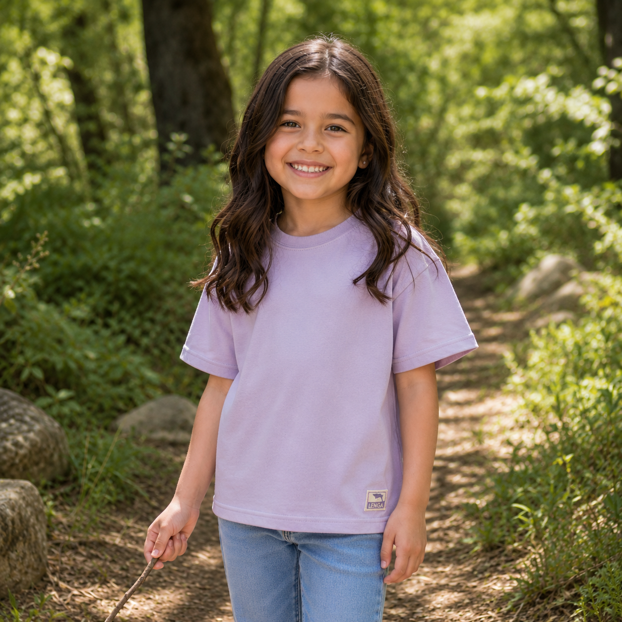 Polera Pumita Niños Algodón Orgánico