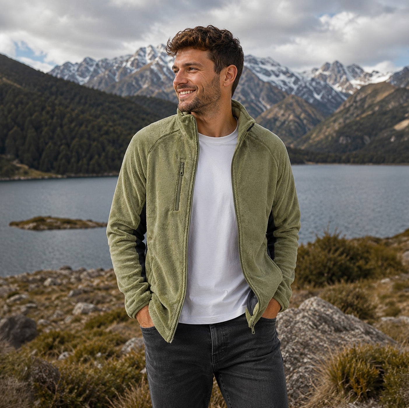 Chaqueta Micropolar Furry Grey