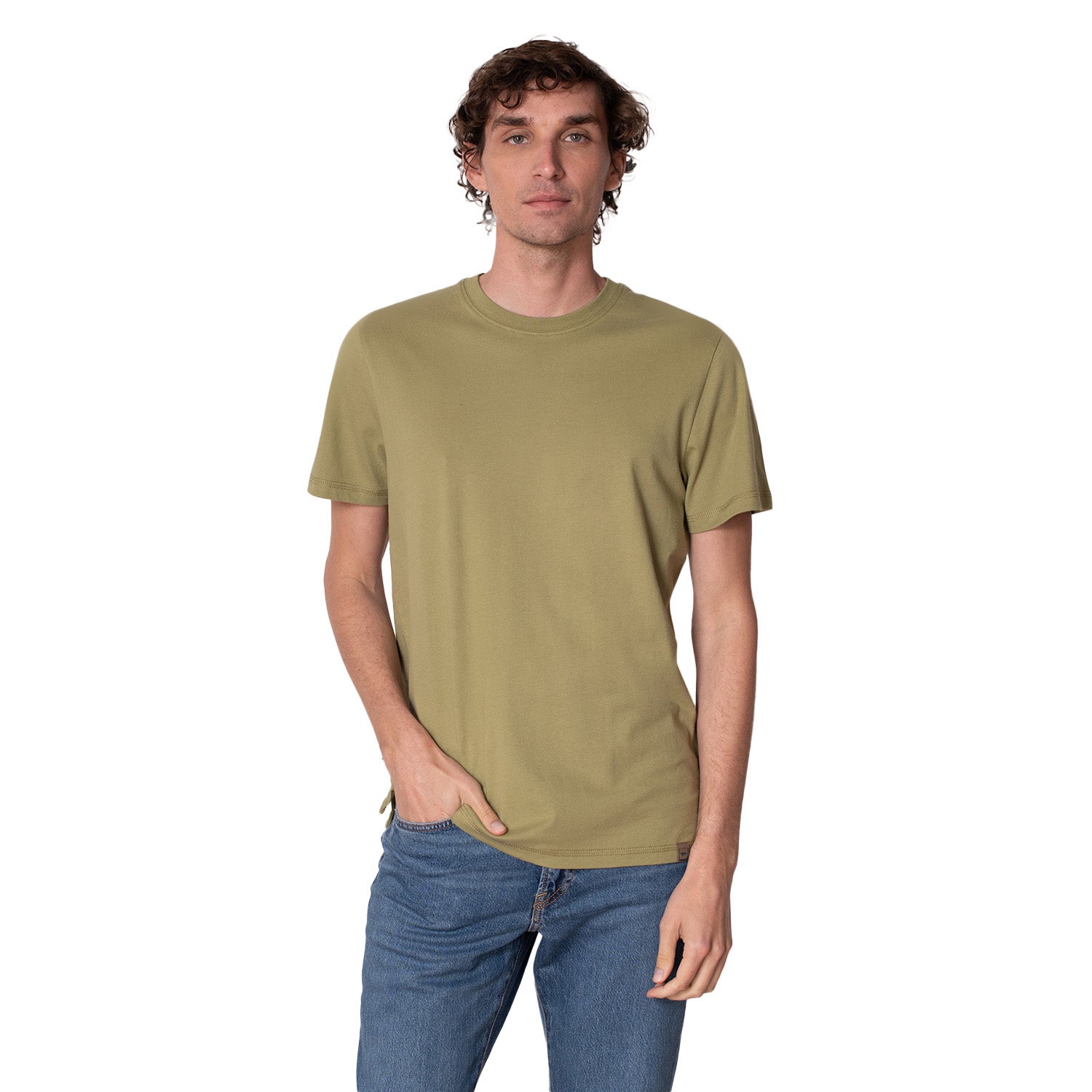 Polera Manga Corta Algodón Orgánico Llareta