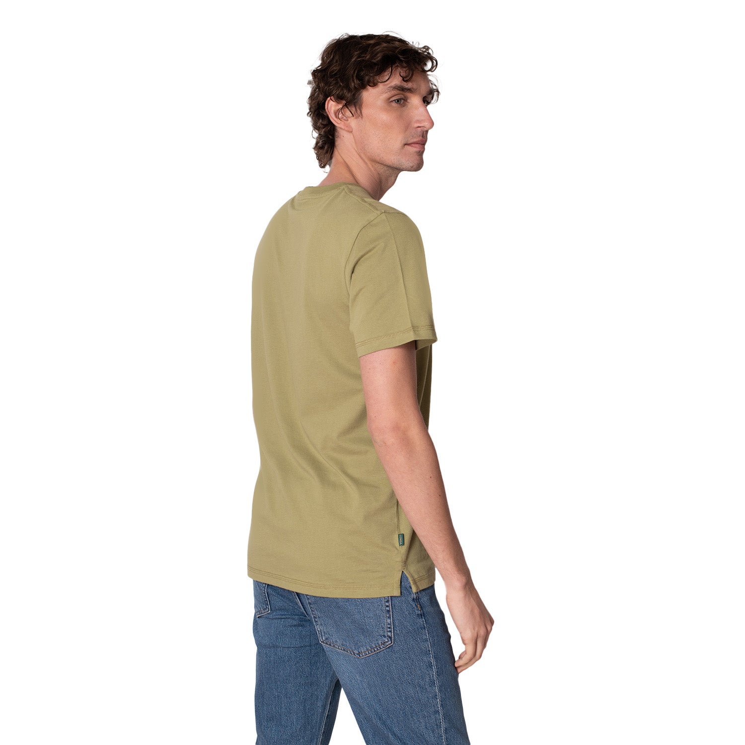 Polera Manga Corta Algodón Orgánico Llareta
