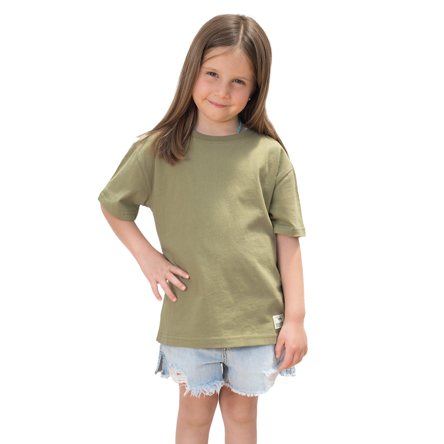 Polera Manga Corta Algodón Orgánico Pumita Niños